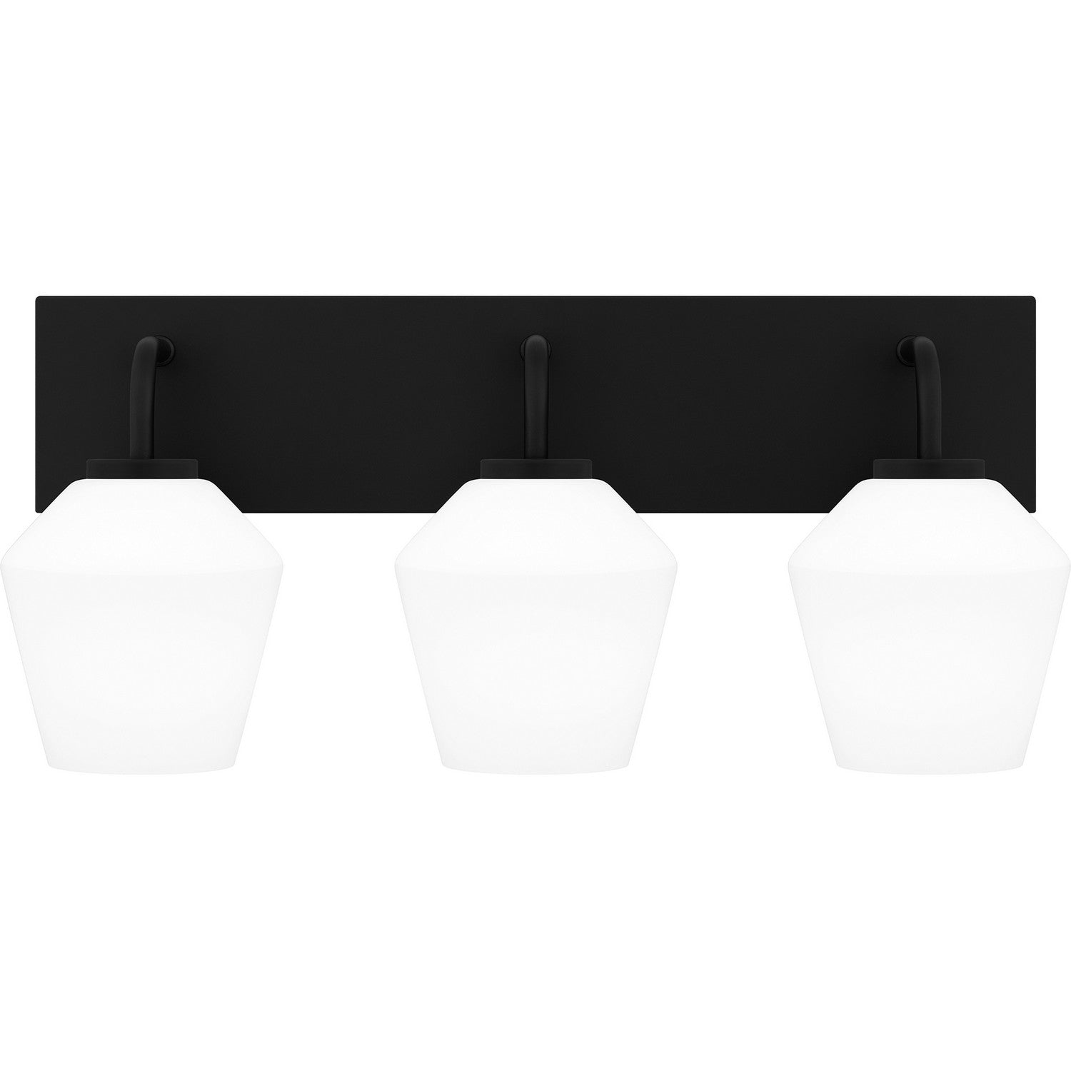 Quoizel - NIE8621MBK - Three Light Bath - Nielson - Matte Black