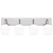Quoizel - NIE8629BN - Four Light Bath - Nielson - Brushed Nickel