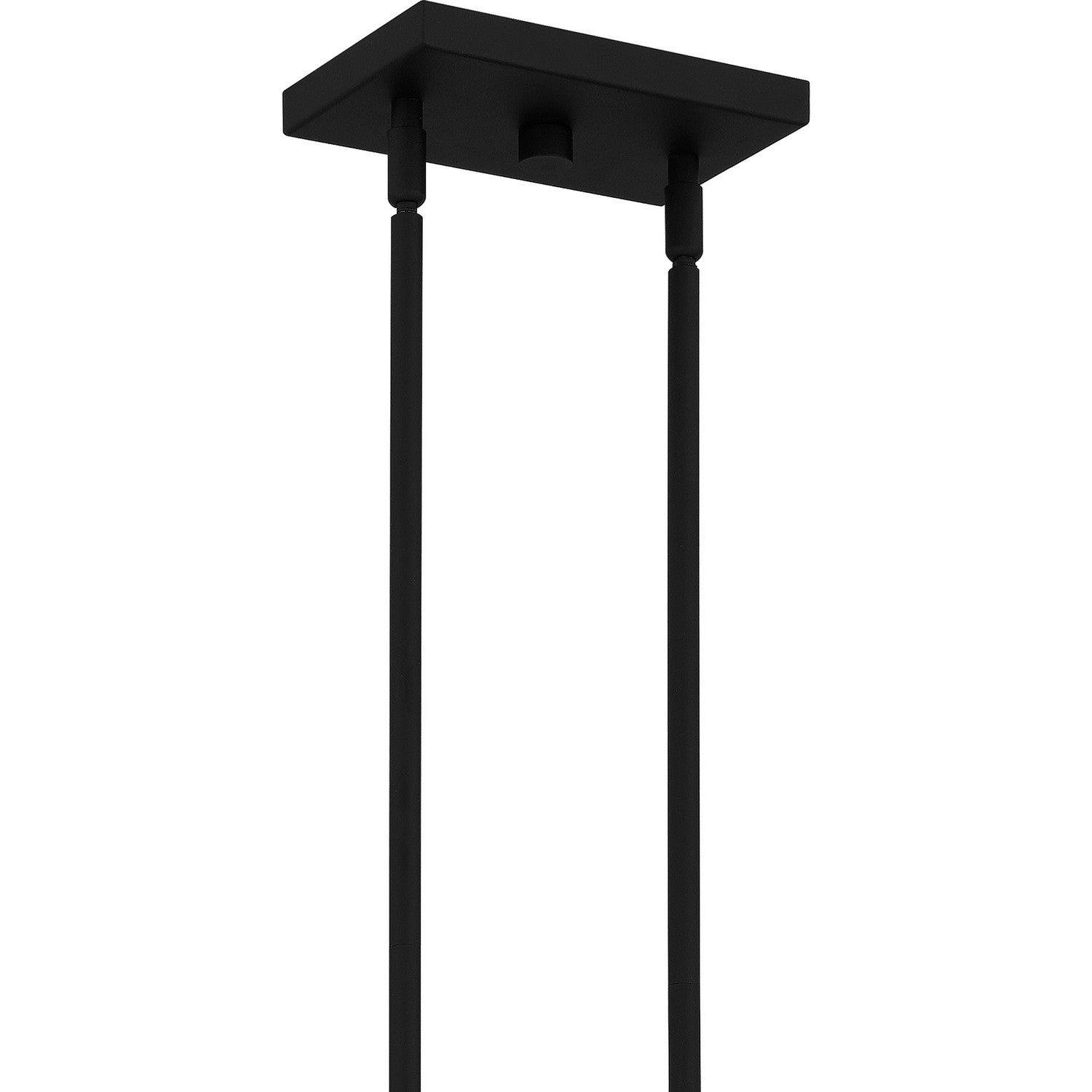 Quoizel - OAK644EK - Six Light Linear Chandelier - Oakley - Earth Black