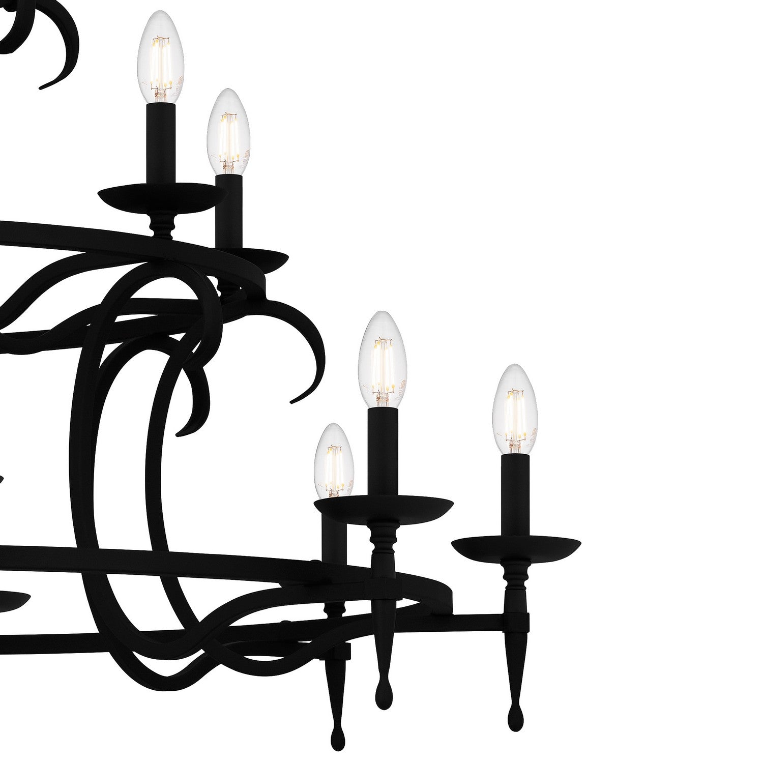 Quoizel - OCA5046EK - 18 Light Chandelier - Octavia - Earth Black