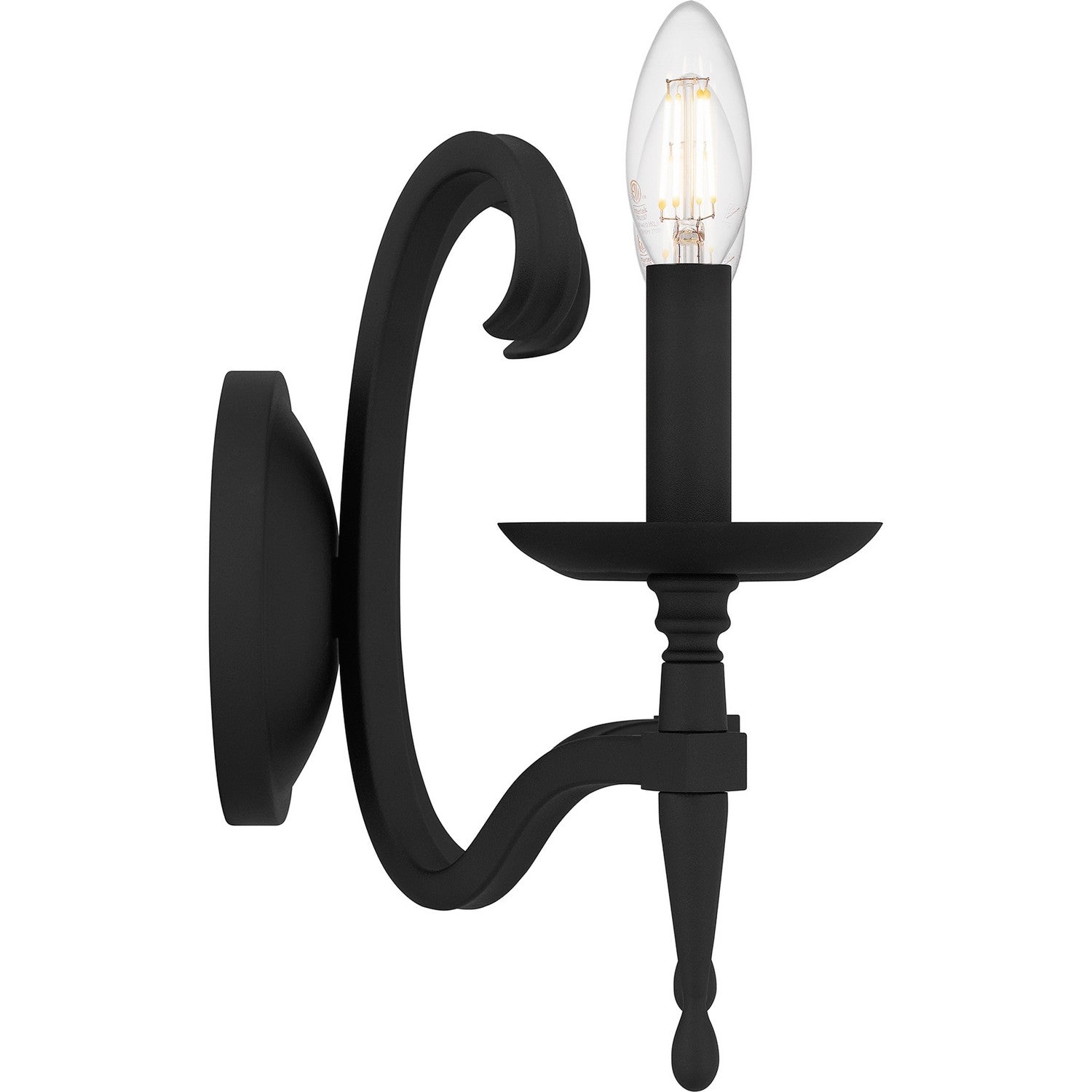 Quoizel - OCA8714EK - Two Light Wall Sconce - Octavia - Earth Black