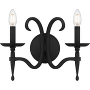 Quoizel - OCA8714EK - Two Light Wall Sconce - Octavia - Earth Black