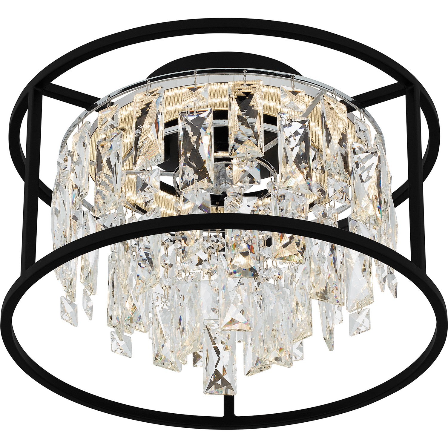 Quoizel - PCBNC1615MBK - LED Flush Mount - Brillance - Matte Black