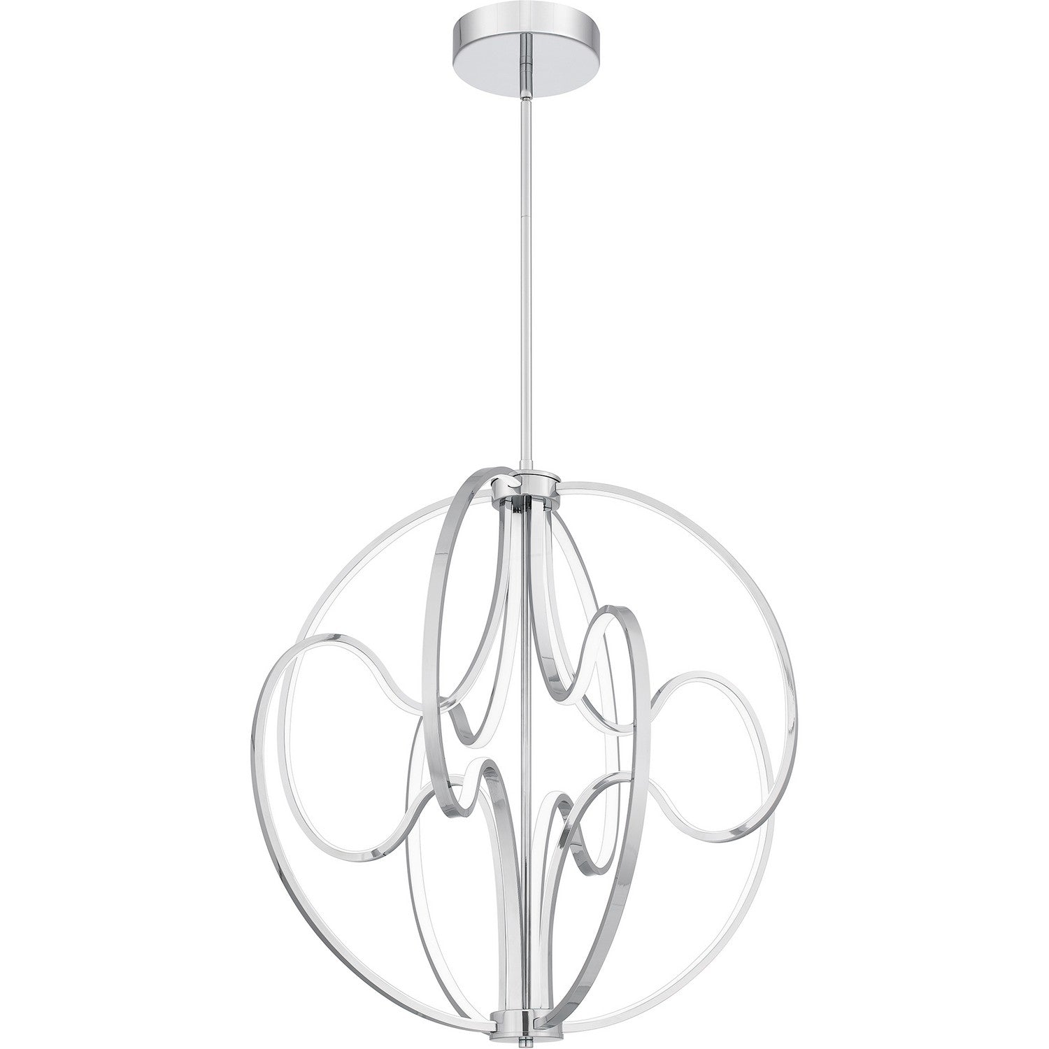 Quoizel - PCCLR2824C - LED Pendant - Clairon - Polished Chrome
