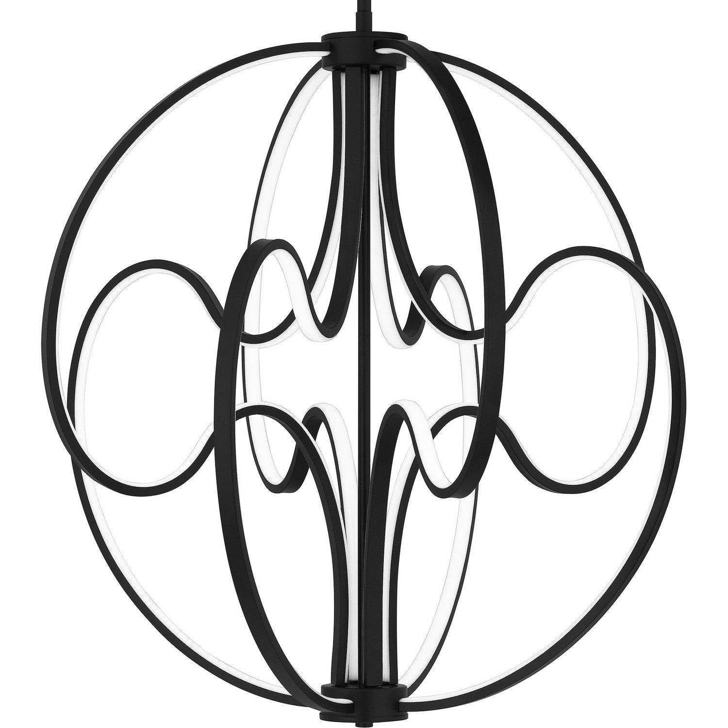 Quoizel - PCCLR2824MBK - LED Pendant - Clairon - Matte Black