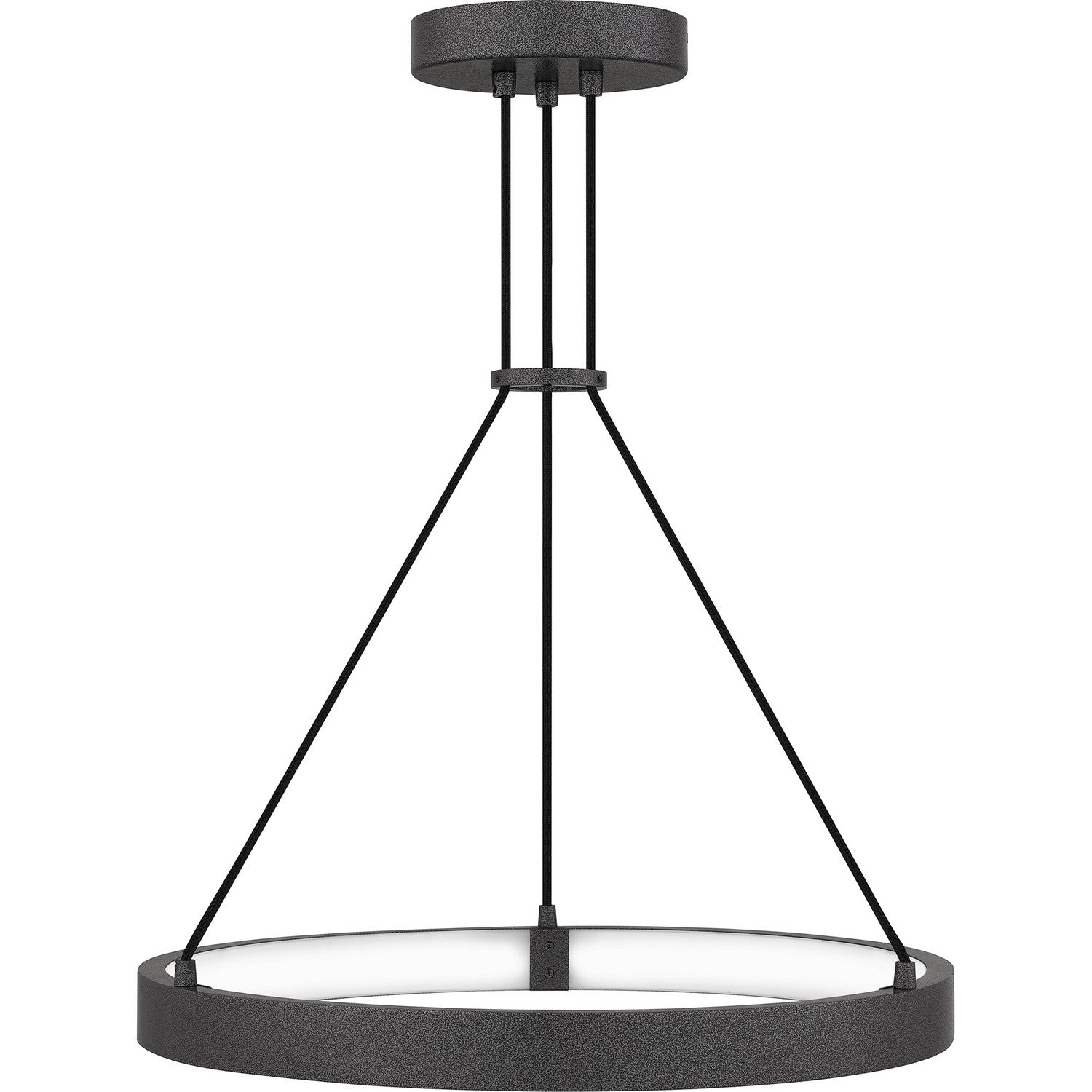 Quoizel - PCDRU2824PCI - LED Pendant - Drury - Pewter Cast Iron