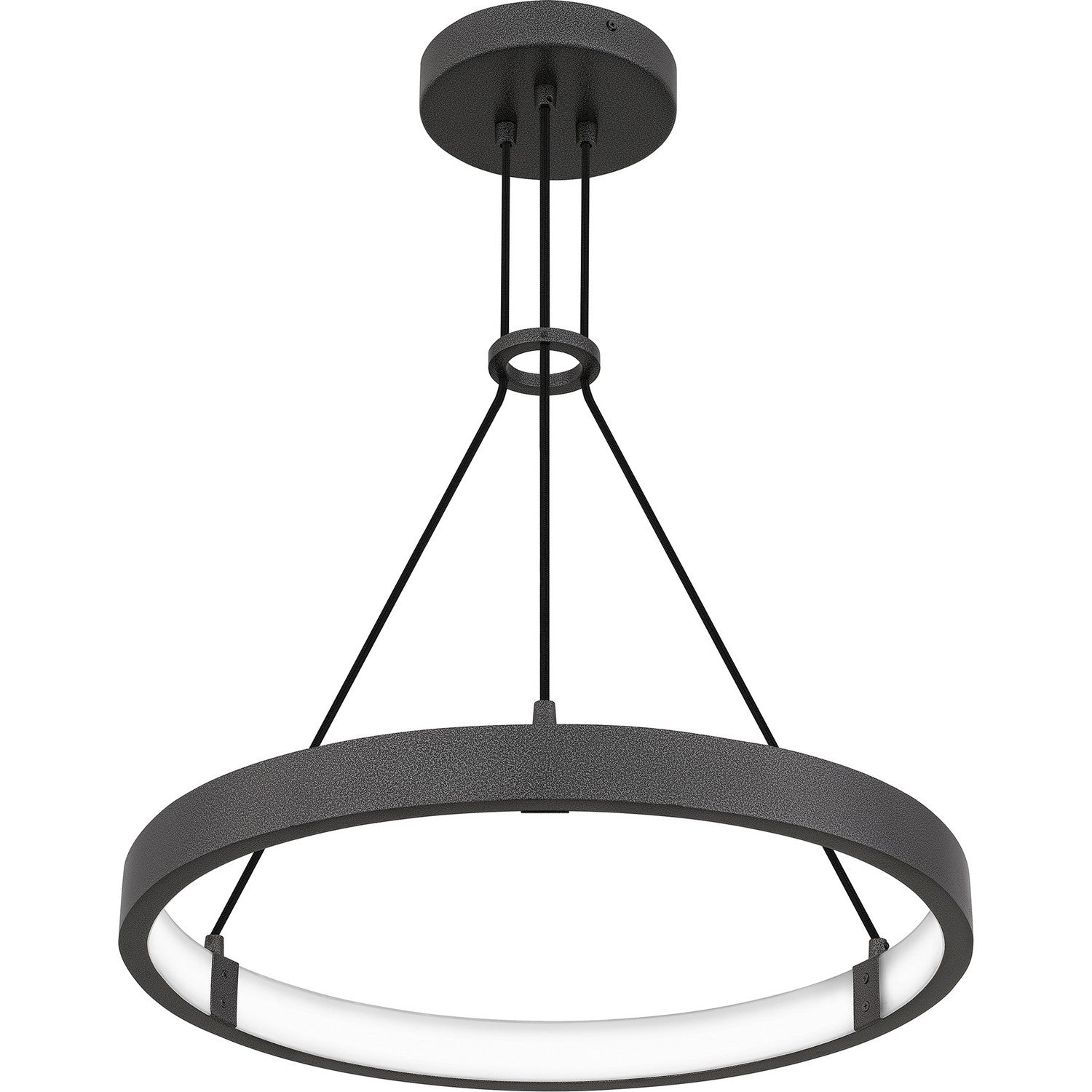 Quoizel - PCDRU2824PCI - LED Pendant - Drury - Pewter Cast Iron