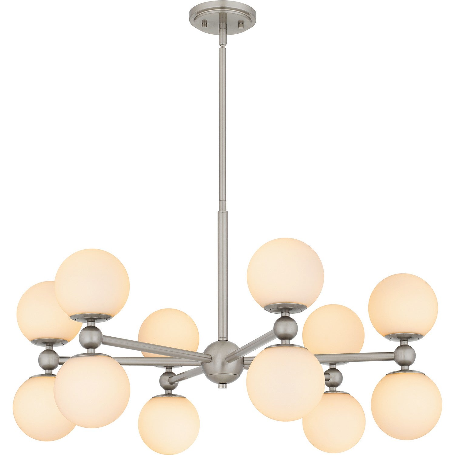 Quoizel - PCELS5031BN - 12 Light Chandelier - Elser - Brushed Nickel