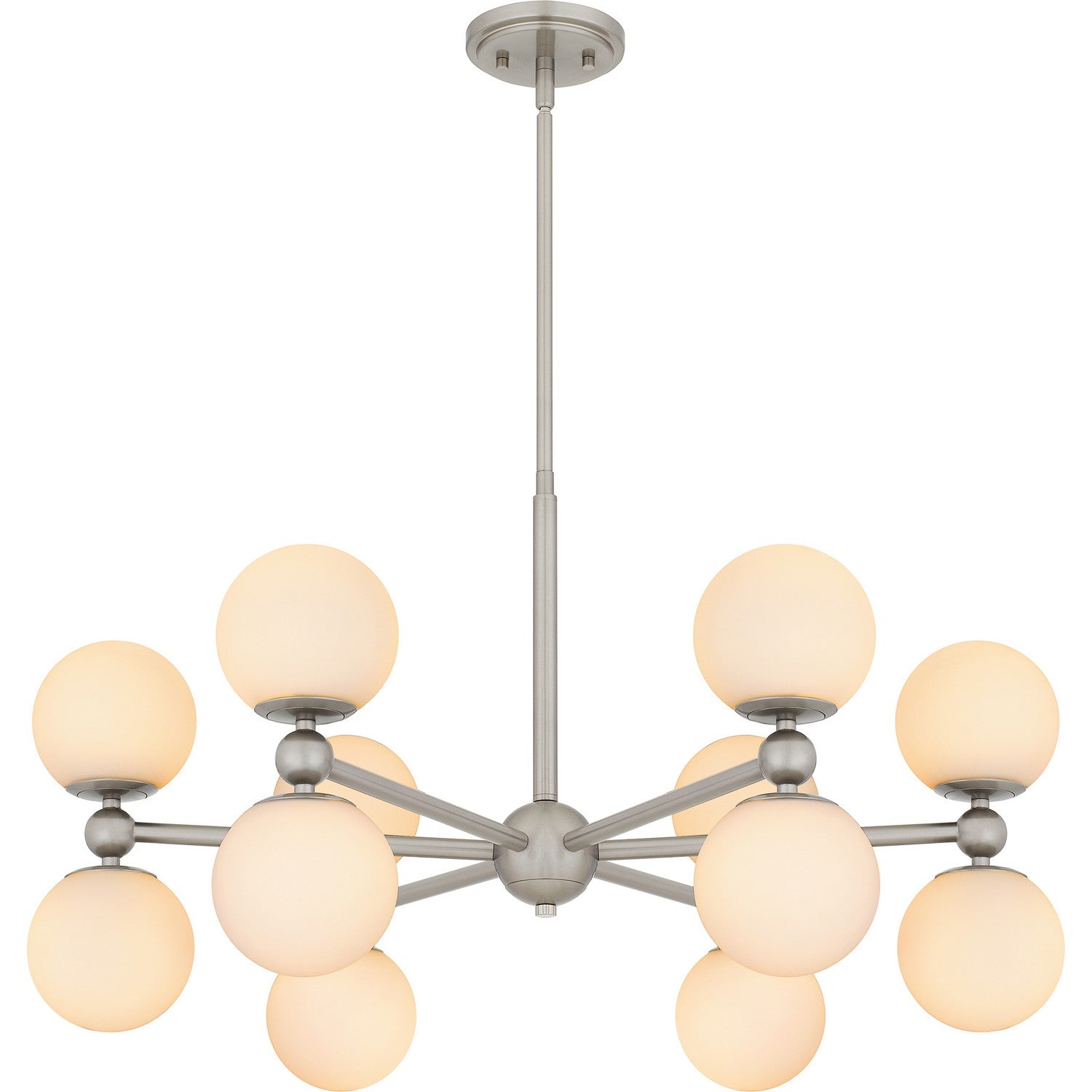 Quoizel - PCELS5031BN - 12 Light Chandelier - Elser - Brushed Nickel