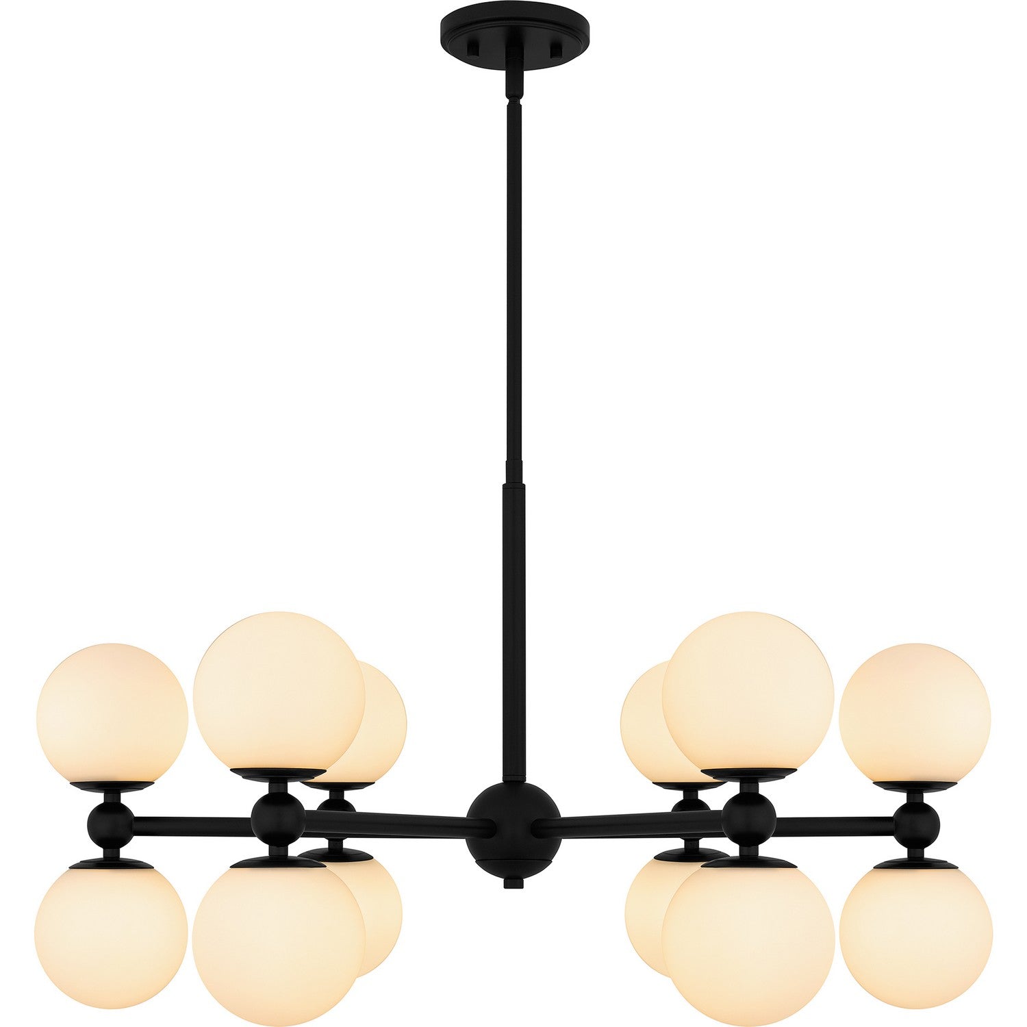 Quoizel - PCELS5031MBK - 12 Light Chandelier - Elser - Matte Black