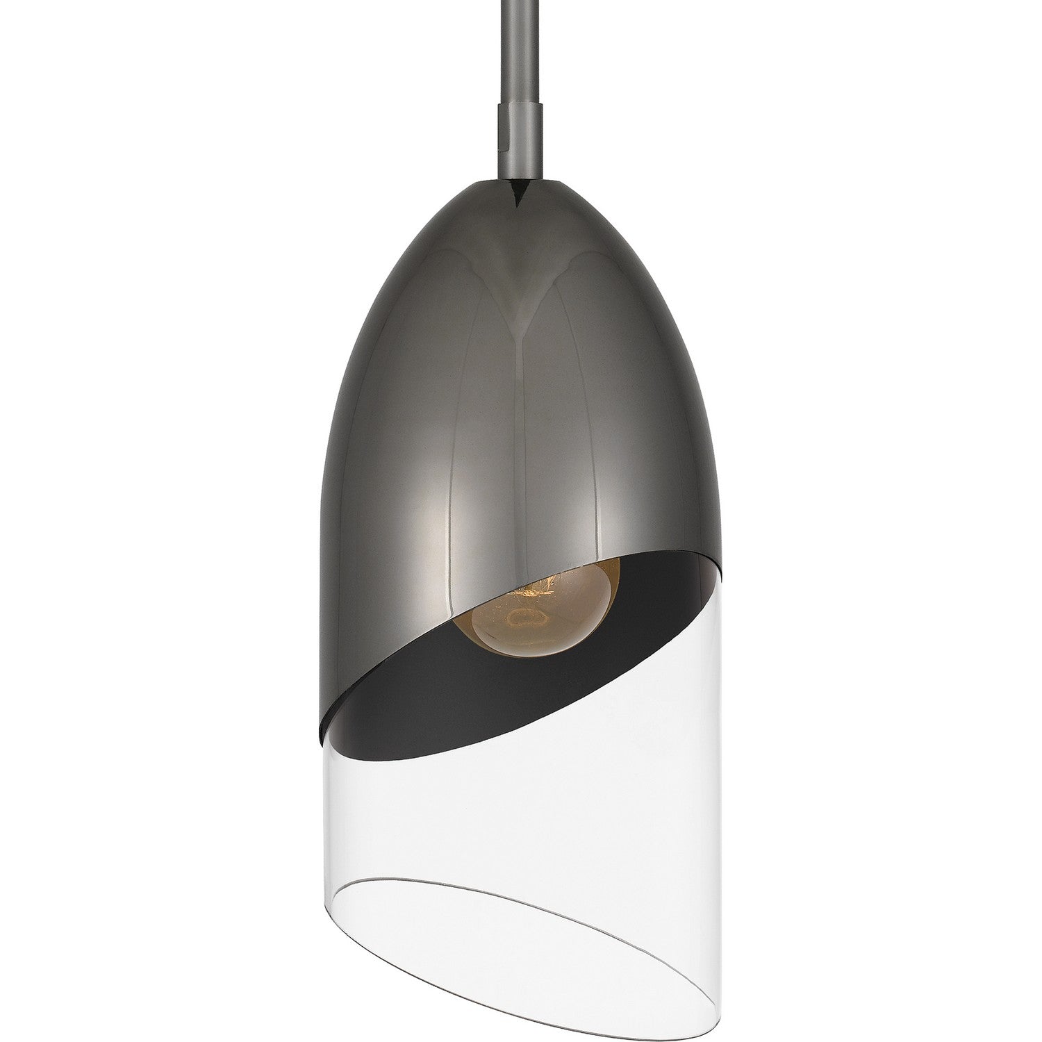 Quoizel - PCHAY1505BCH - One Light Mini Pendant - Haynes - Black Chrome