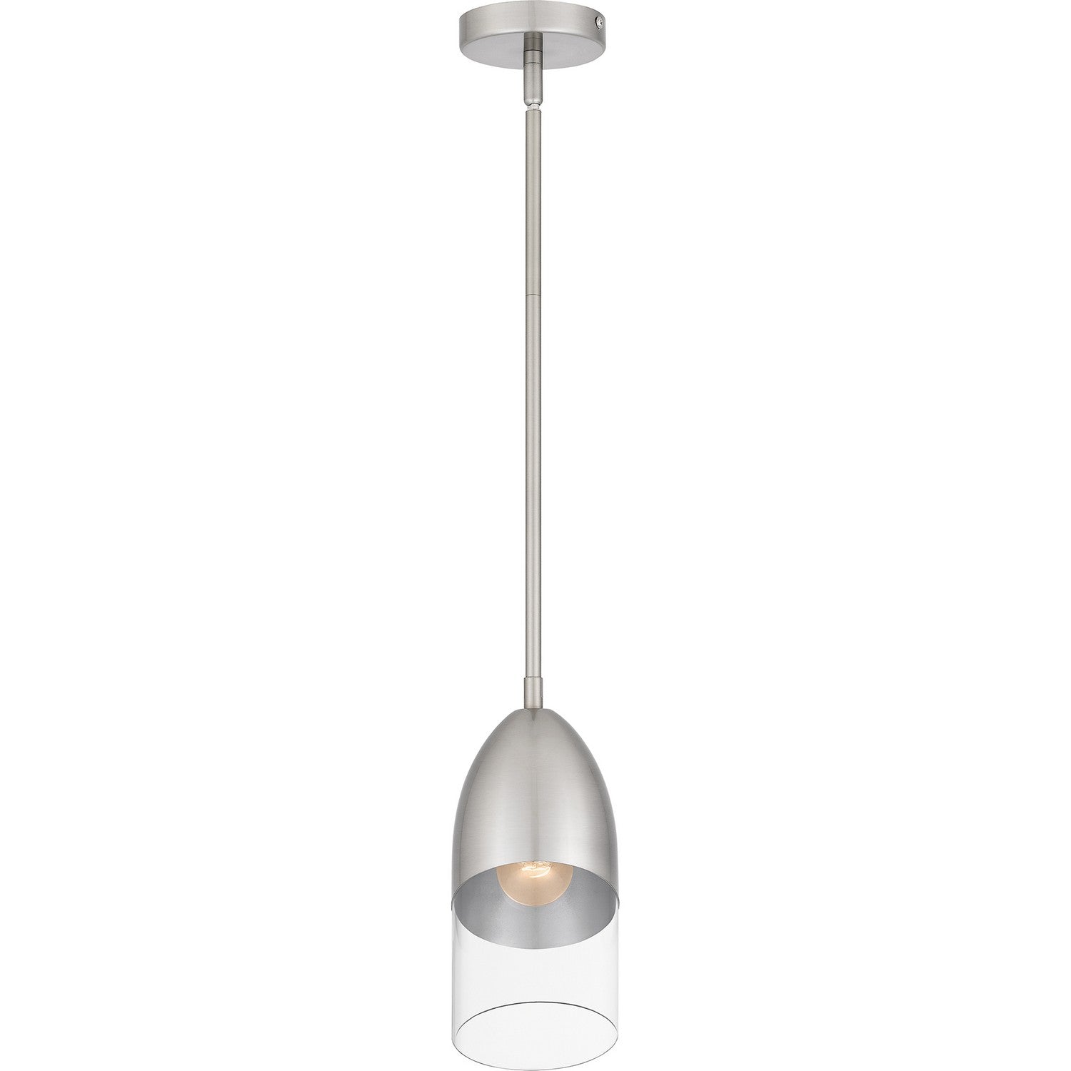 Quoizel - PCHAY1505BN - One Light Mini Pendant - Haynes - Brushed Nickel