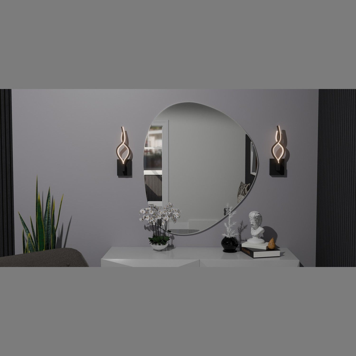 Quoizel - PCISD8704MBK - LED Wall Sconce - Isadora - Matte Black