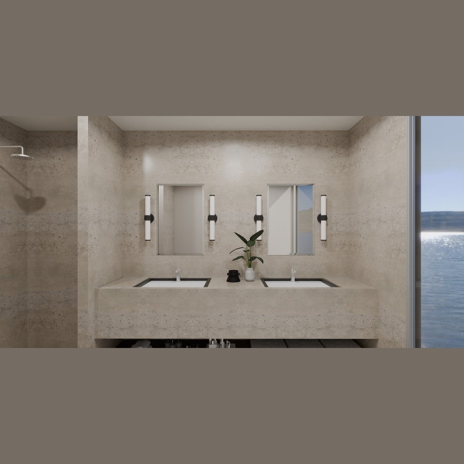 Quoizel - PCKAY8522MBK - LED Bath - Kaye - Matte Black