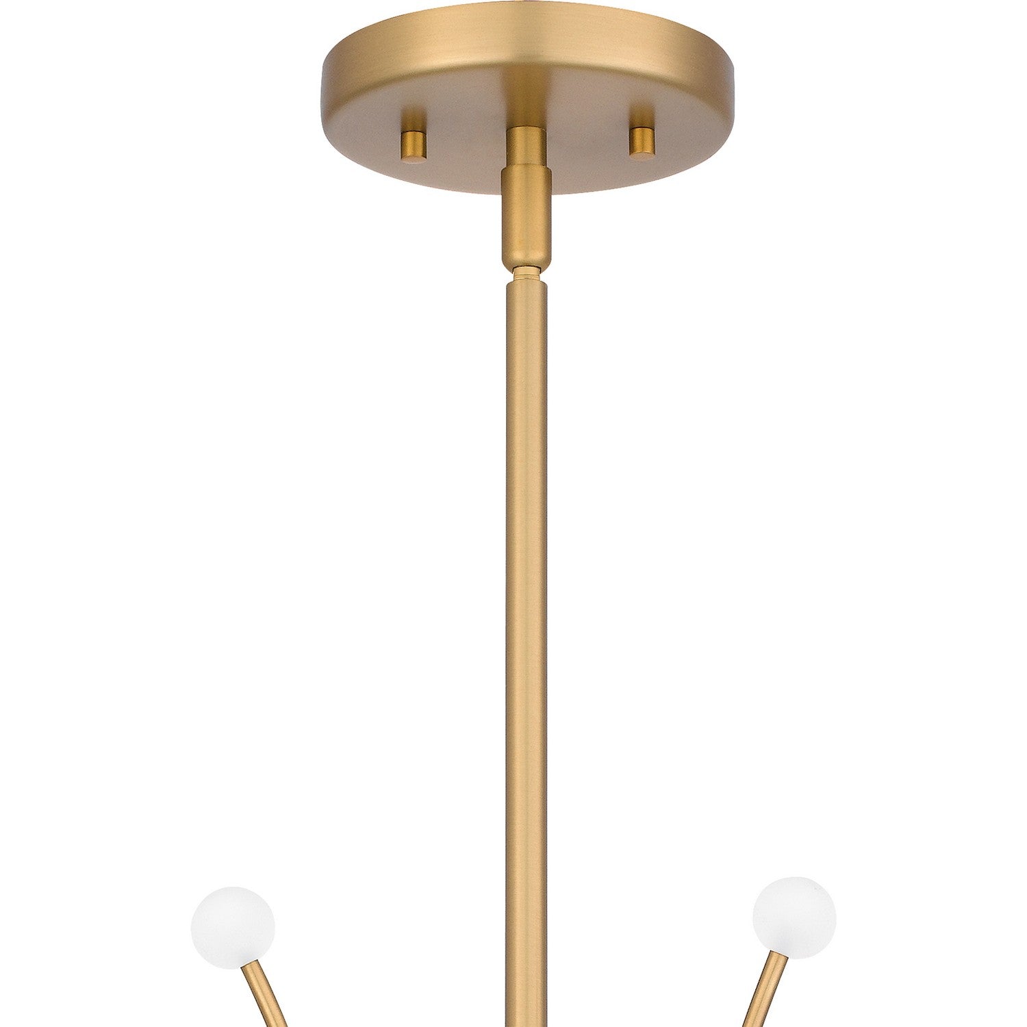 Quoizel - PCKIE5029BWS - Six Light Chandelier - Kiera - Brushed Weathered Brass