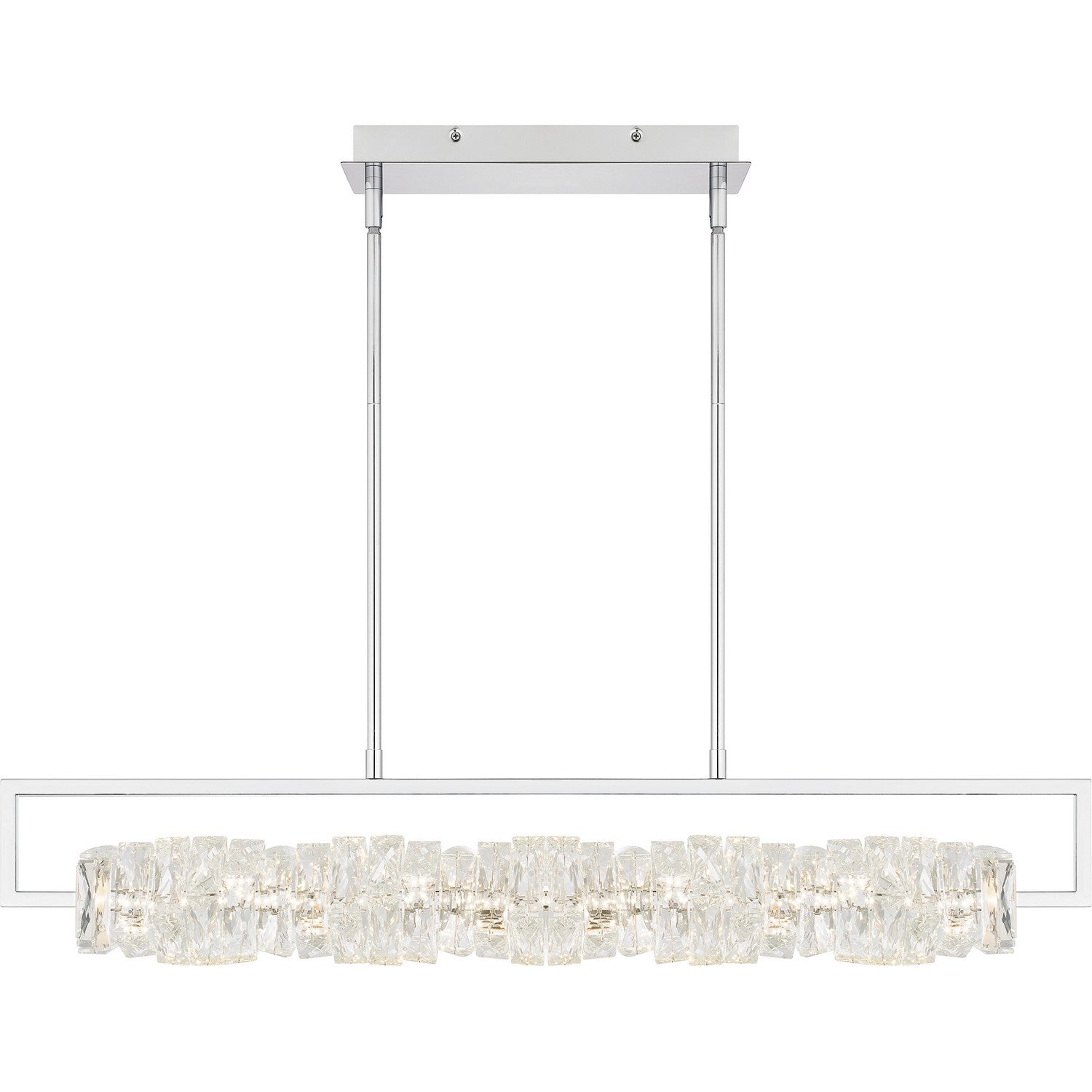 Quoizel - PCKLA137C - LED Linear Chandelier - Klass - Polished Chrome