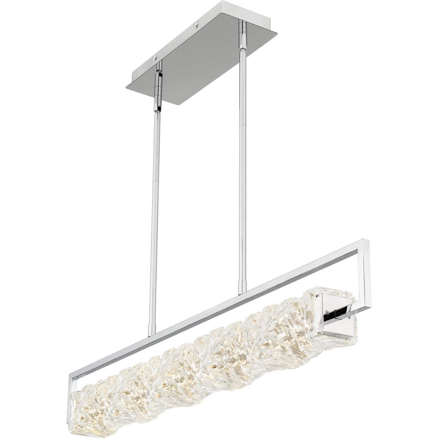 Quoizel - PCKLA137C - LED Linear Chandelier - Klass - Polished Chrome