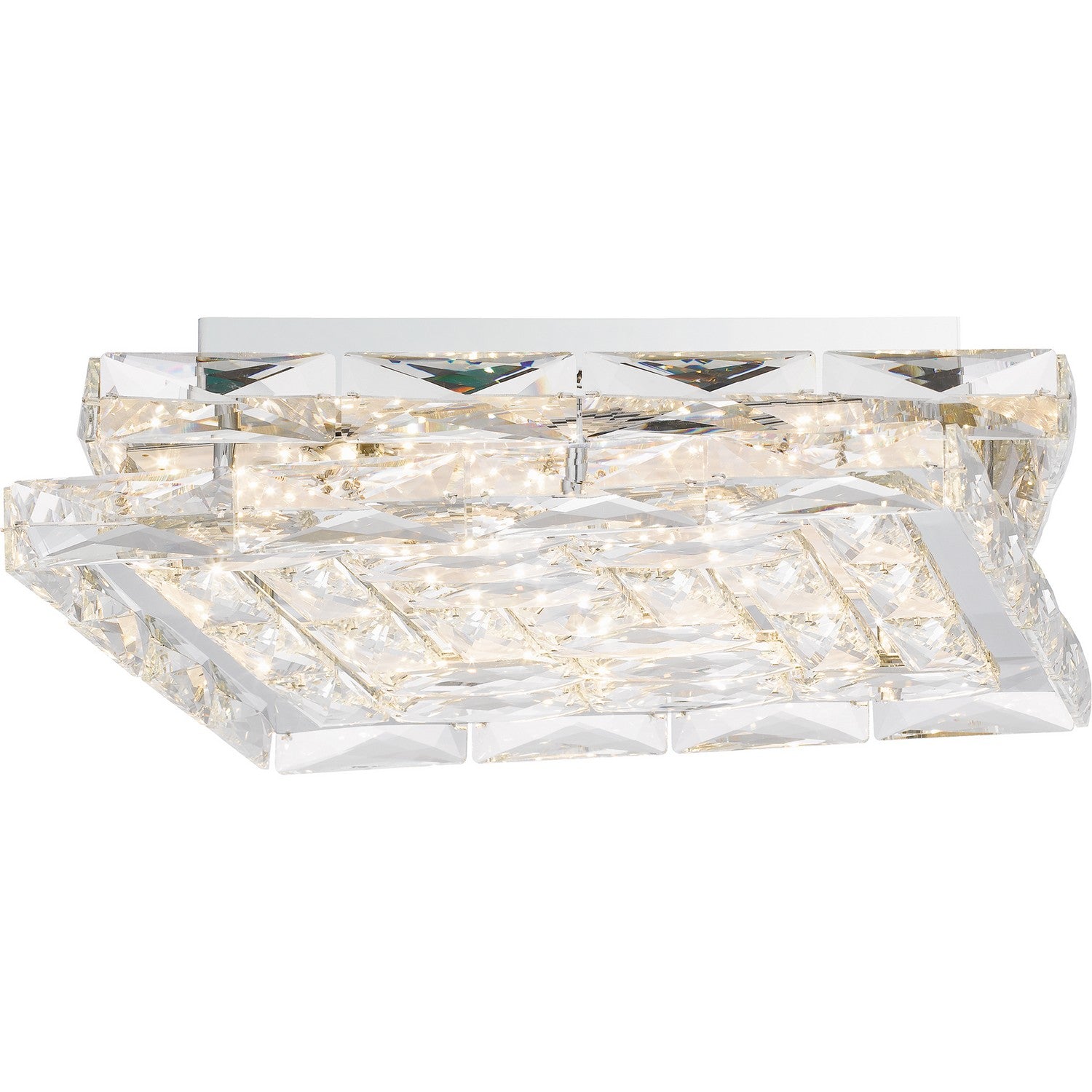Quoizel - PCMIL1615C - LED Flush Mount - Milania - Polished Chrome