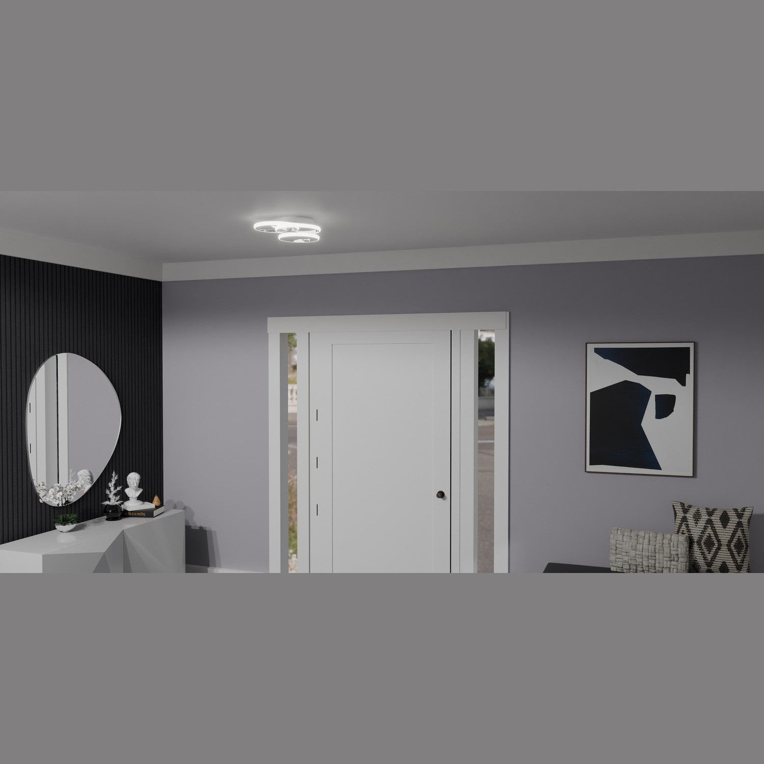 Quoizel - PCMON1616C - LED Flush Mount - Moonan - Polished Chrome