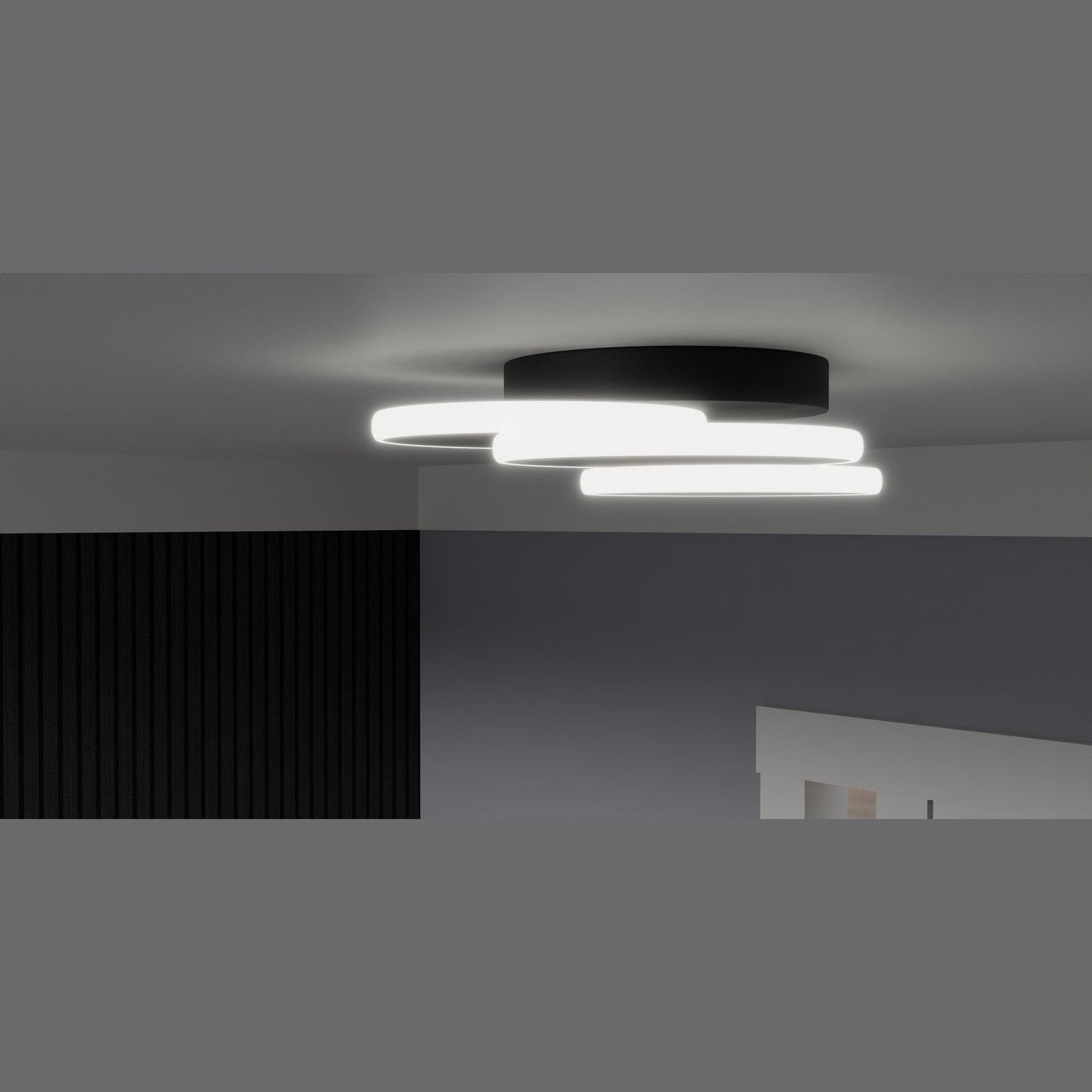 Quoizel - PCMON1616MBK - LED Flush Mount - Moonan - Matte Black