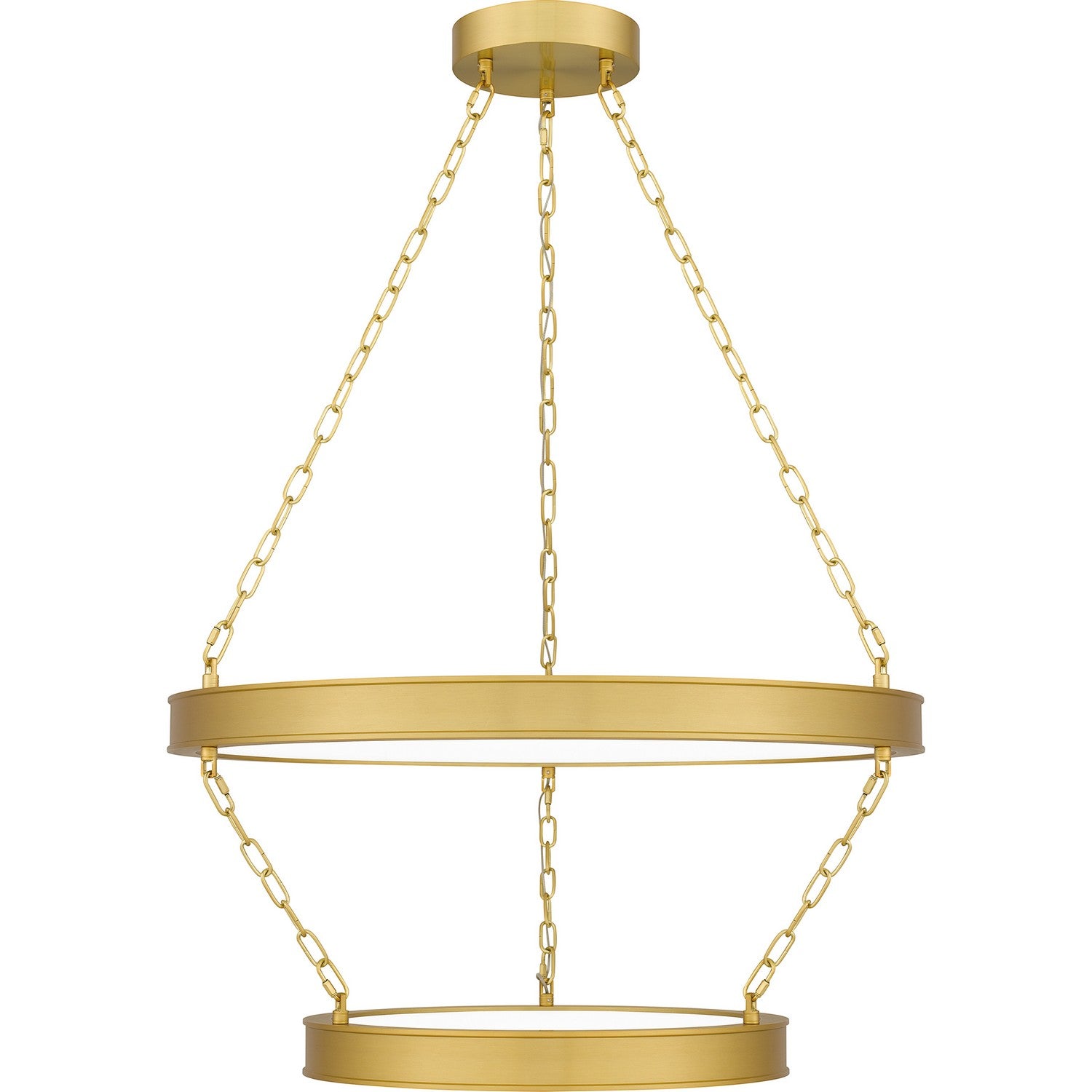 Quoizel - PCOZA2827A - LED Pendant - Ozara - Antique Brass