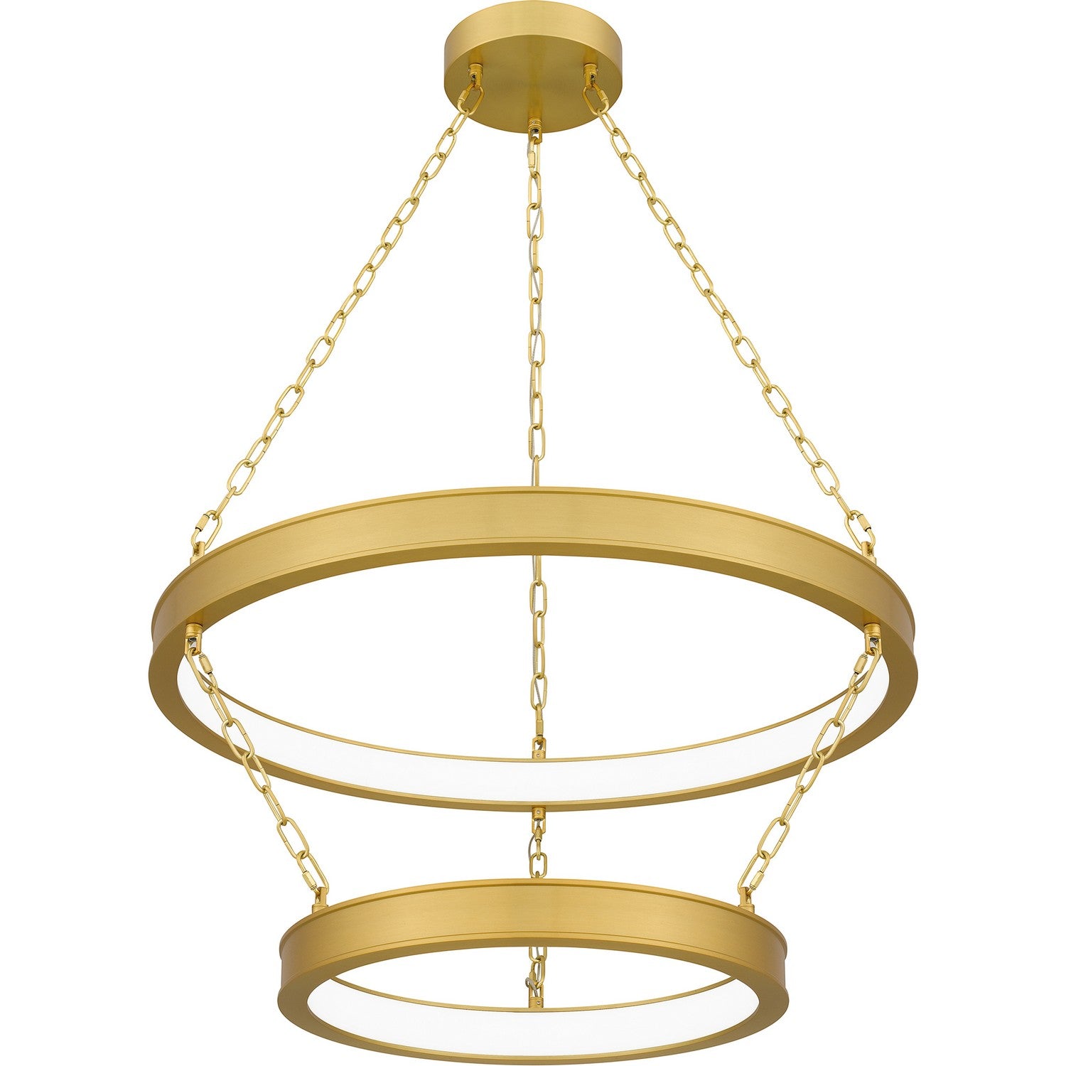 Quoizel - PCOZA2827A - LED Pendant - Ozara - Antique Brass