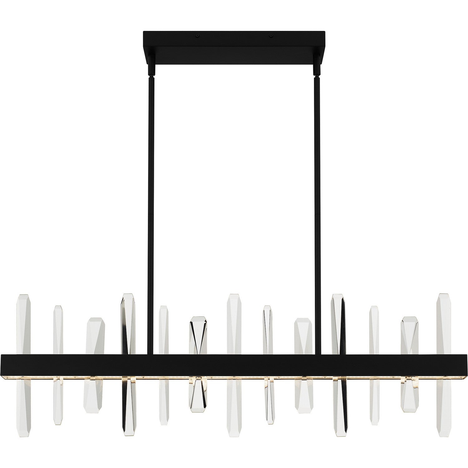Quoizel - PCRGL138MBK - LED Linear Chandelier - Regal - Matte Black