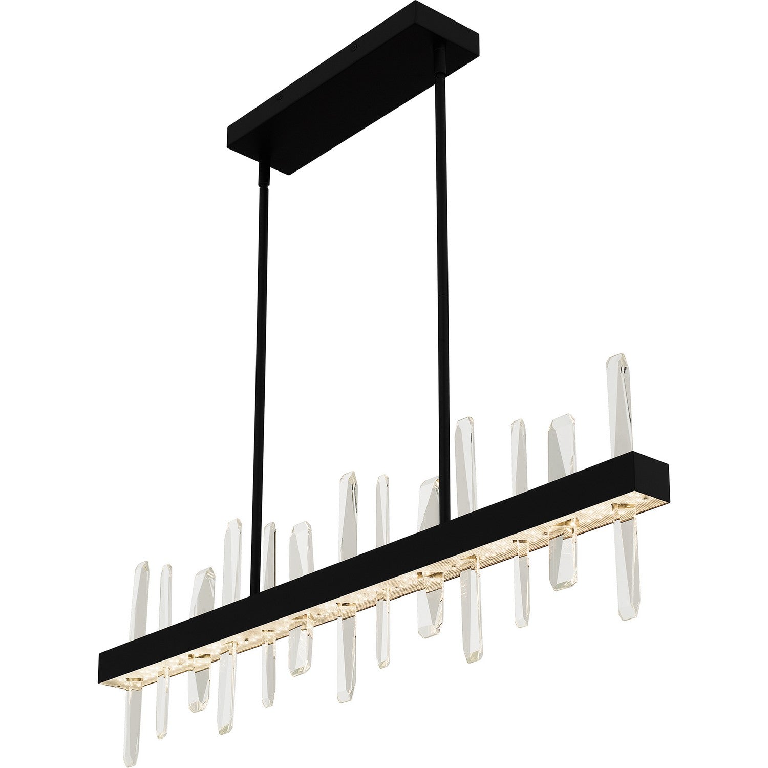 Quoizel - PCRGL138MBK - LED Linear Chandelier - Regal - Matte Black