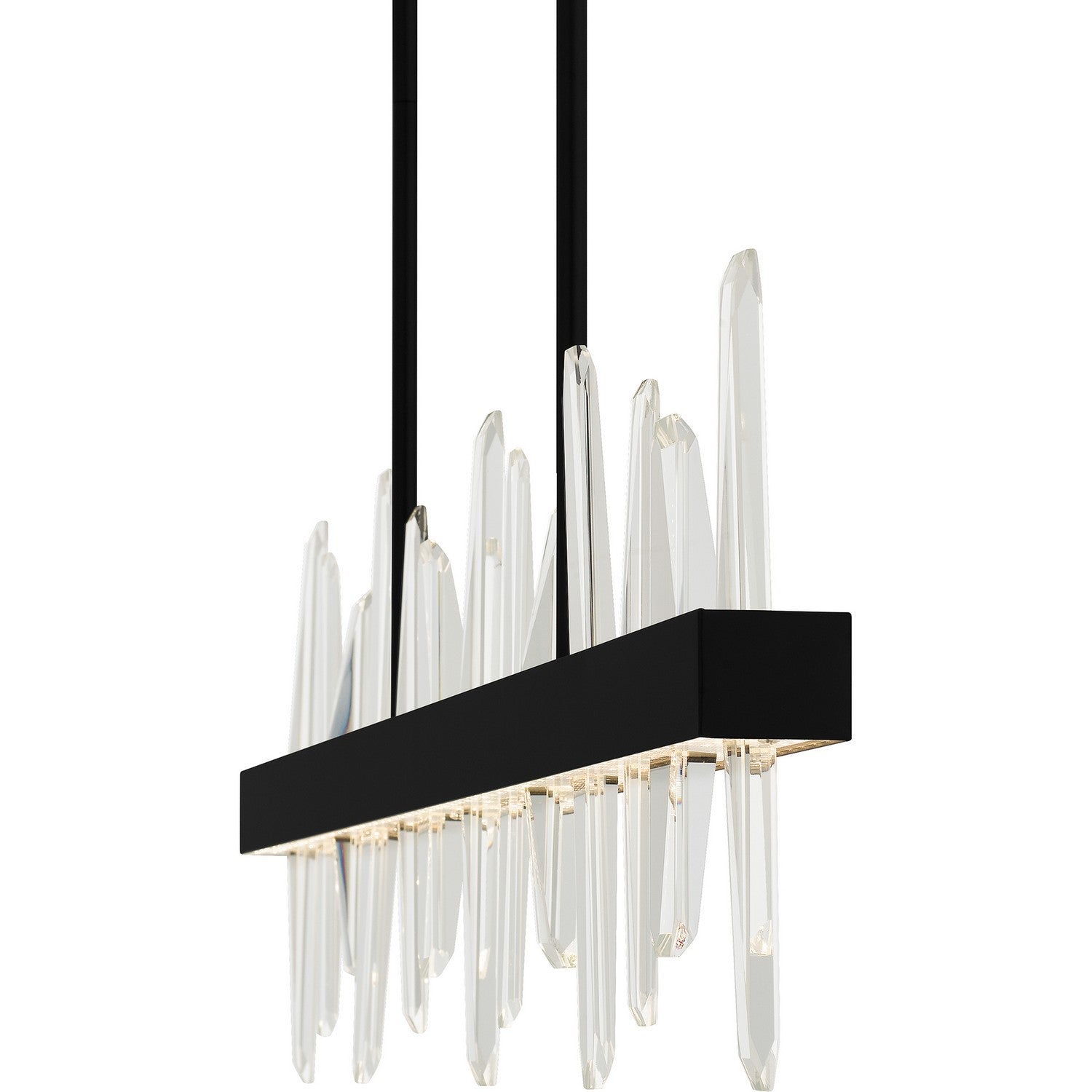 Quoizel - PCRGL138MBK - LED Linear Chandelier - Regal - Matte Black