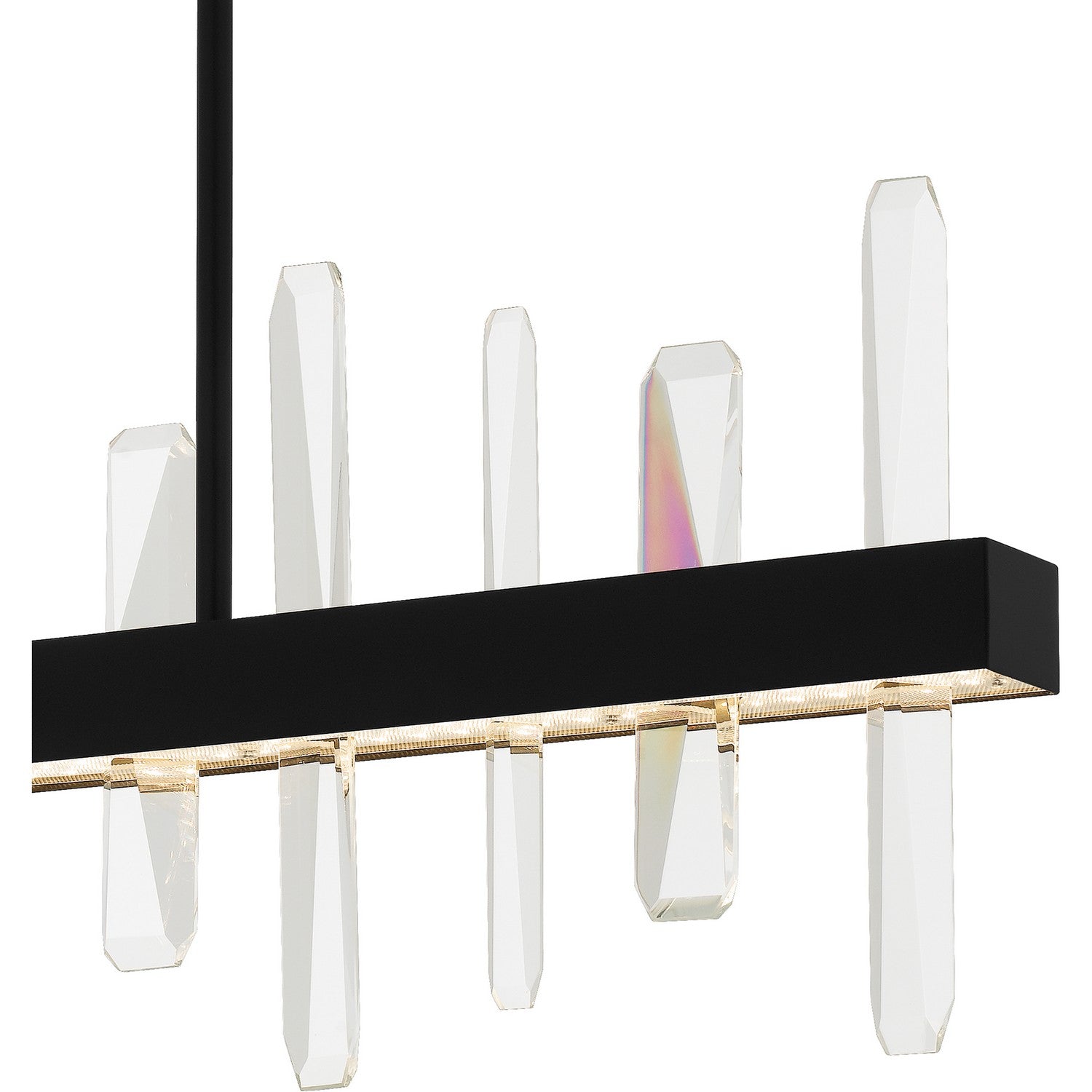 Quoizel - PCRGL138MBK - LED Linear Chandelier - Regal - Matte Black