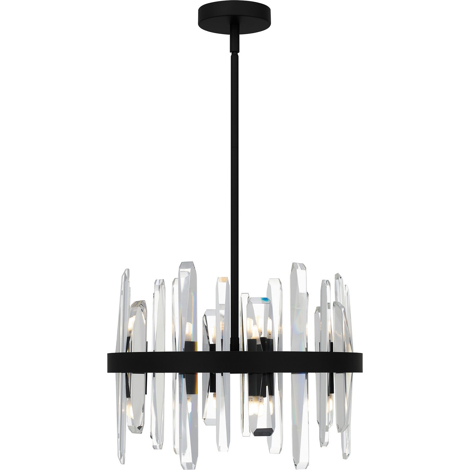 Quoizel - PCRGL2816MBK - Eight Light Pendant - Regal - Matte Black