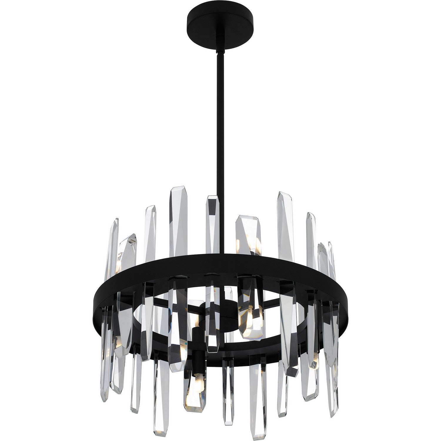 Quoizel - PCRGL2816MBK - Eight Light Pendant - Regal - Matte Black