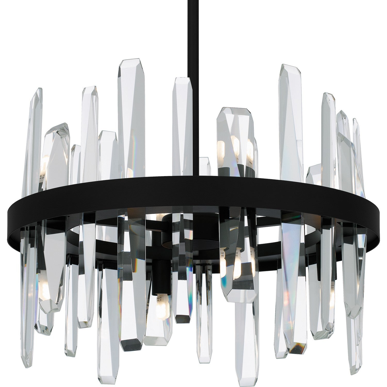 Quoizel - PCRGL2816MBK - Eight Light Pendant - Regal - Matte Black
