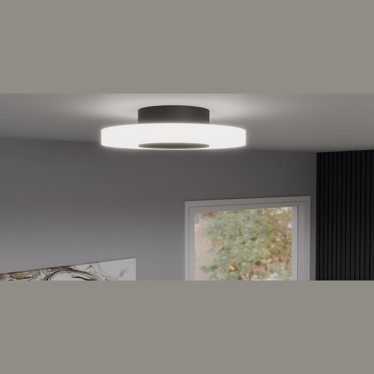 Quoizel - PCRWL1614MBK - LED Flush Mount - Rockwell - Matte Black