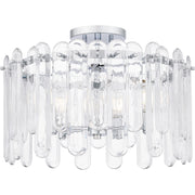 Quoizel - PCSTI1720C - Five Light Semi Flush Mount - Stiles - Polished Chrome