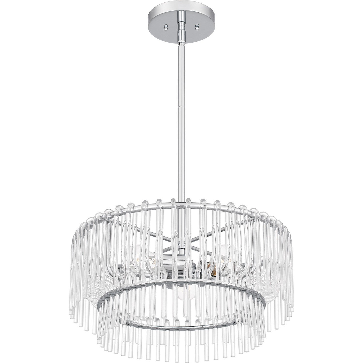 Quoizel - PCTAY2818C - Three Light Pendant - Tayshia - Polished Chrome
