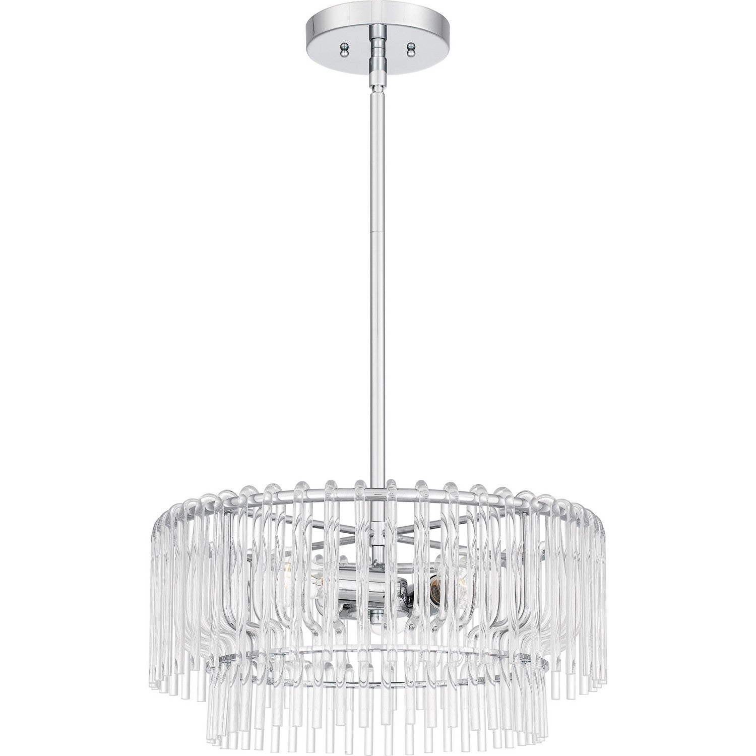 Quoizel - PCTAY2818C - Three Light Pendant - Tayshia - Polished Chrome
