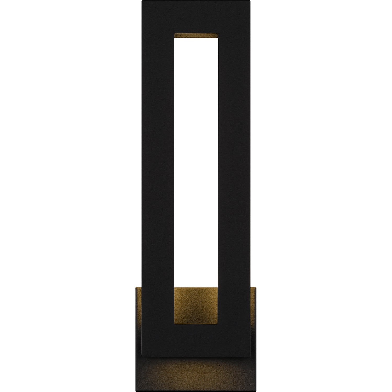 Quoizel - POM8405EK - LED Outdoor Wall Mount - Pompeii - Earth Black