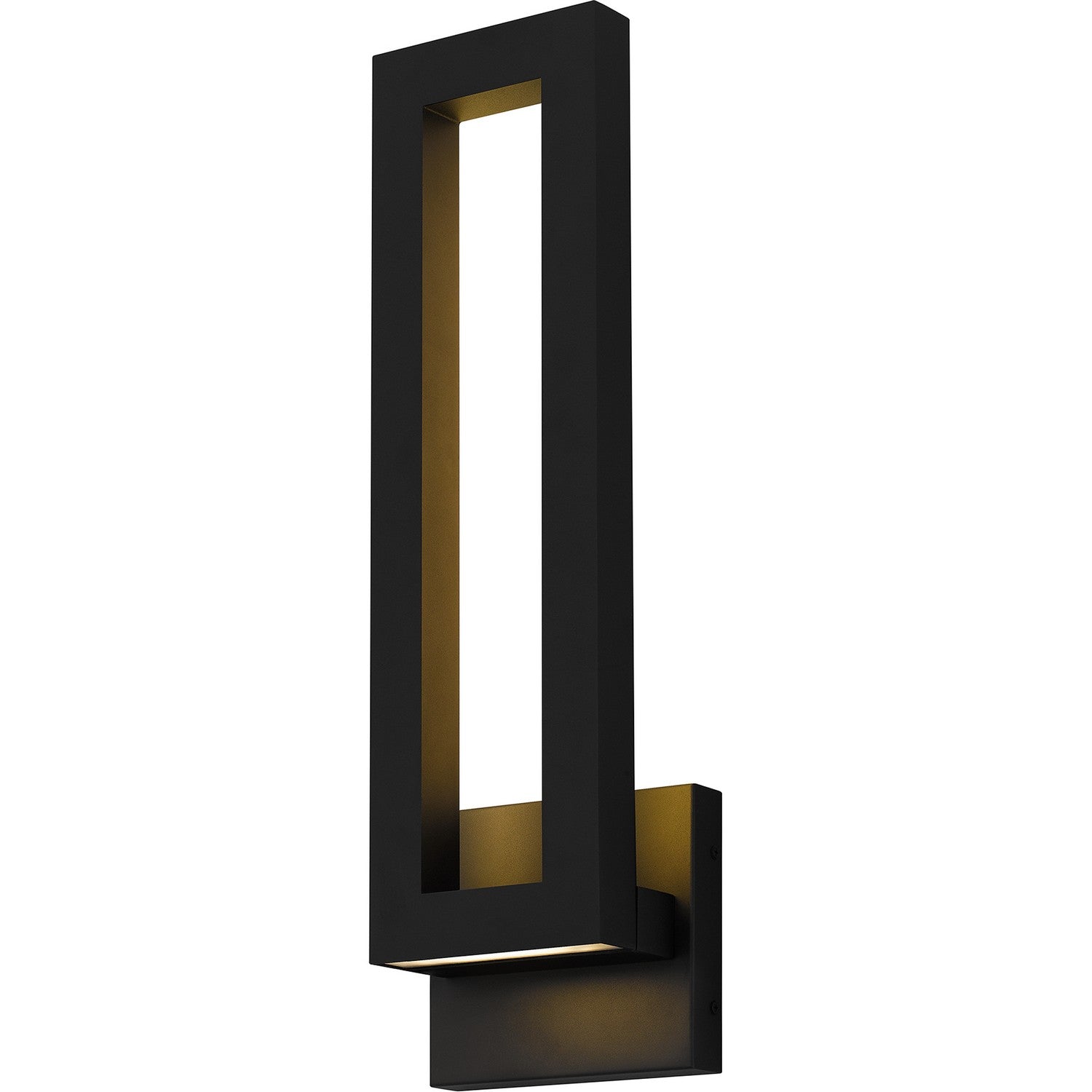 Quoizel - POM8406EK - LED Outdoor Wall Mount - Pompeii - Earth Black