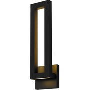 Quoizel - POM8406EK - LED Outdoor Wall Mount - Pompeii - Earth Black