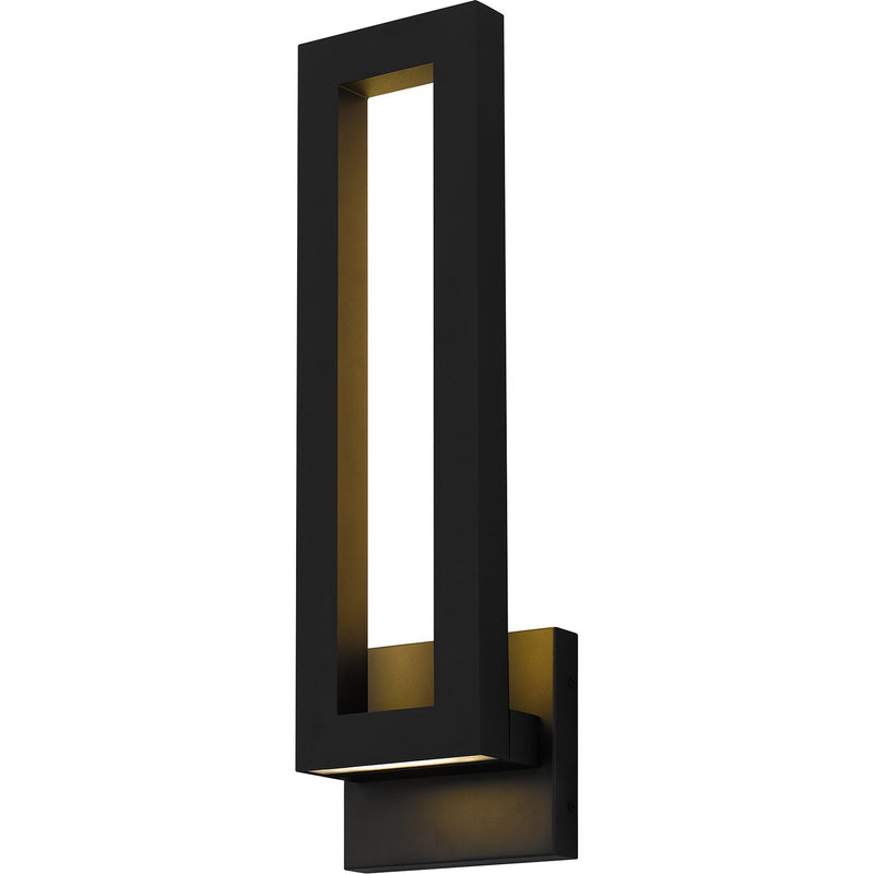 Quoizel - POM8406EK - LED Outdoor Wall Mount - Pompeii - Earth Black