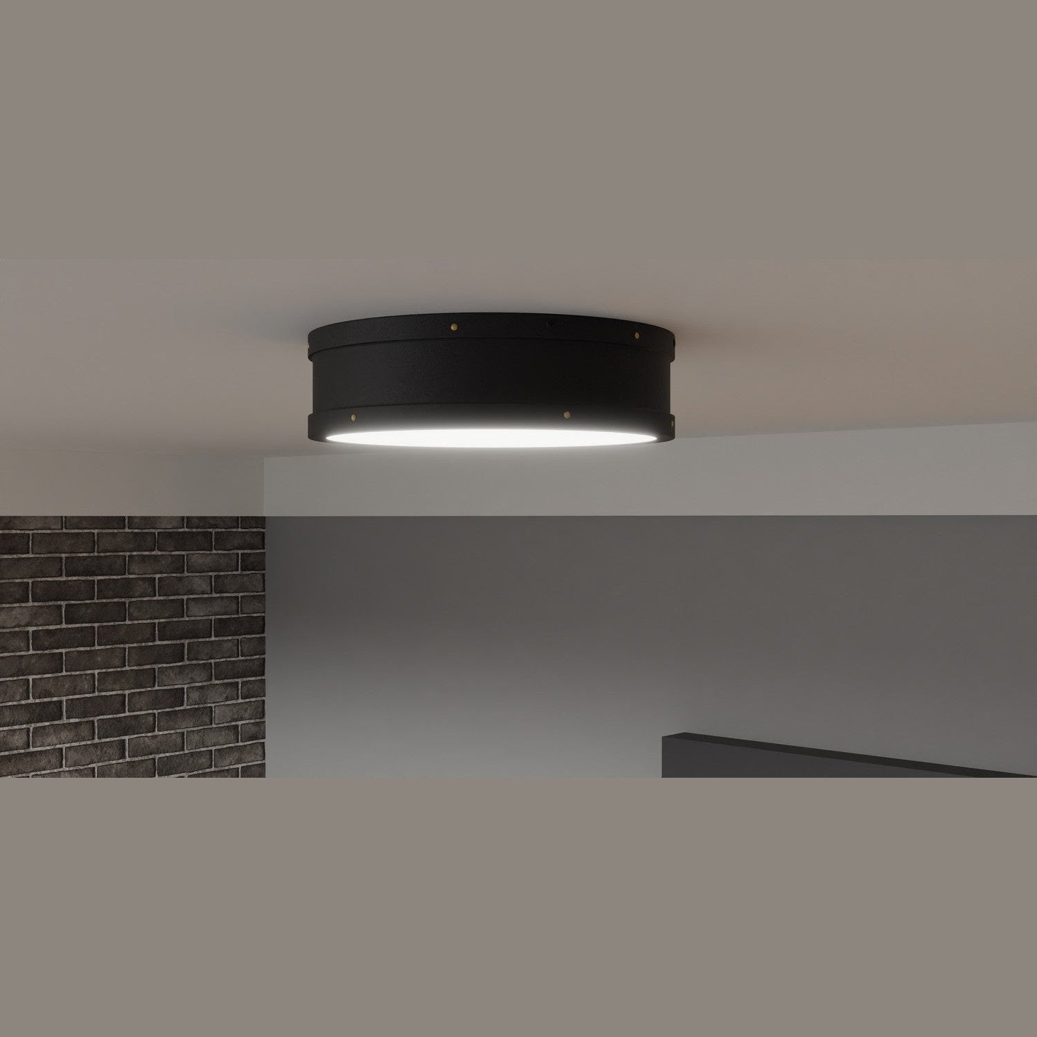 Quoizel - QF5224MBK - LED Flush Mount - Quoizel Fixture - Matte Black