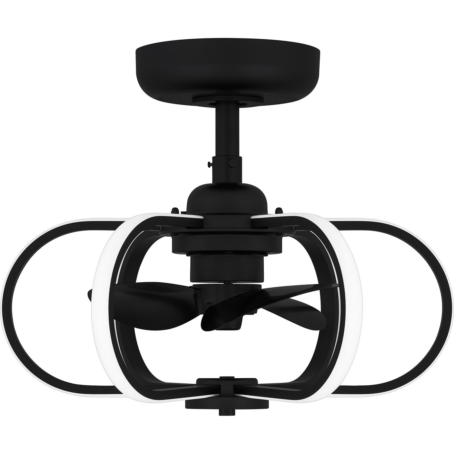 Quoizel - QFA6164MBK - LED Fandelier - Quoizel Fandelier - Matte Black
