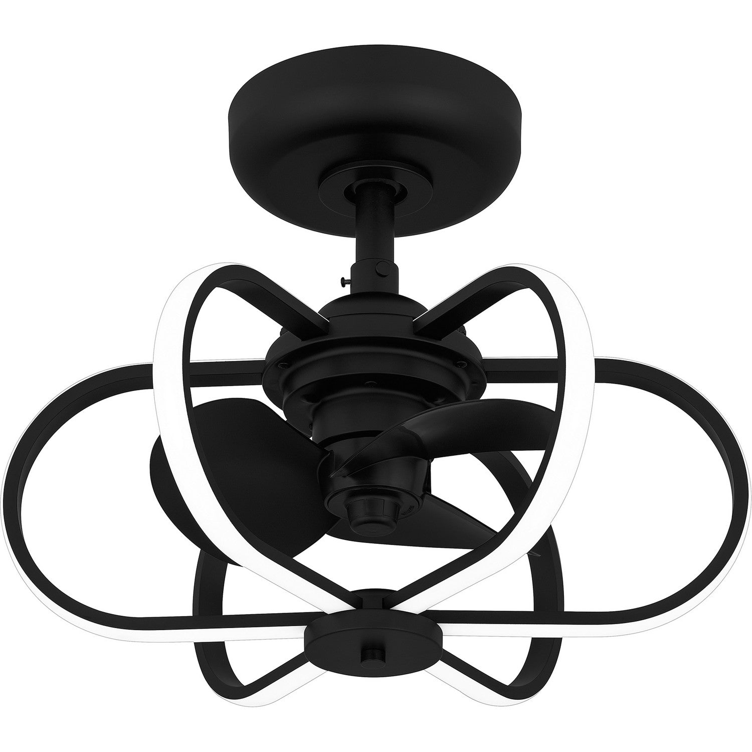 Quoizel - QFA6164MBK - LED Fandelier - Quoizel Fandelier - Matte Black