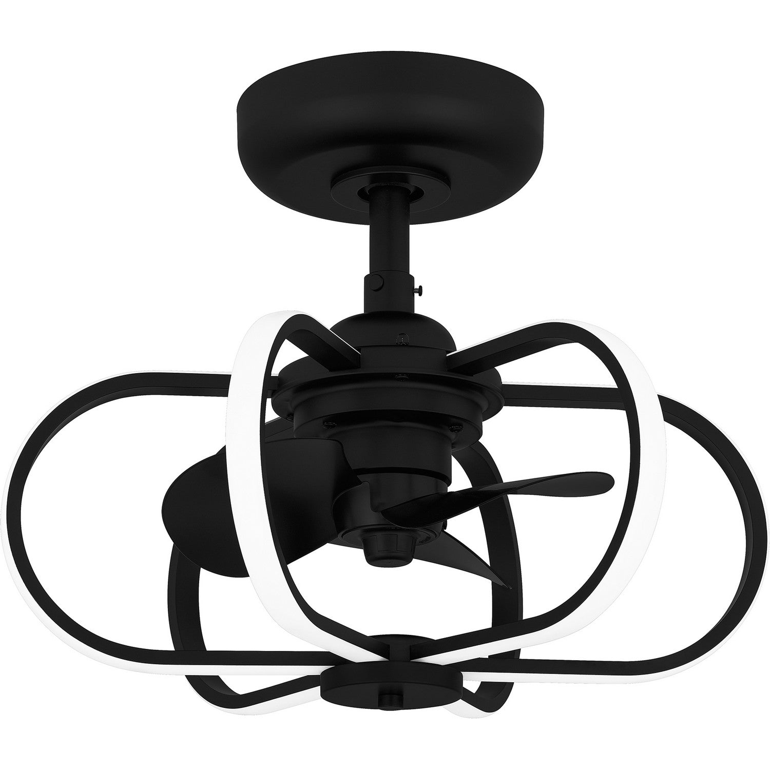 Quoizel - QFA6164MBK - LED Fandelier - Quoizel Fandelier - Matte Black