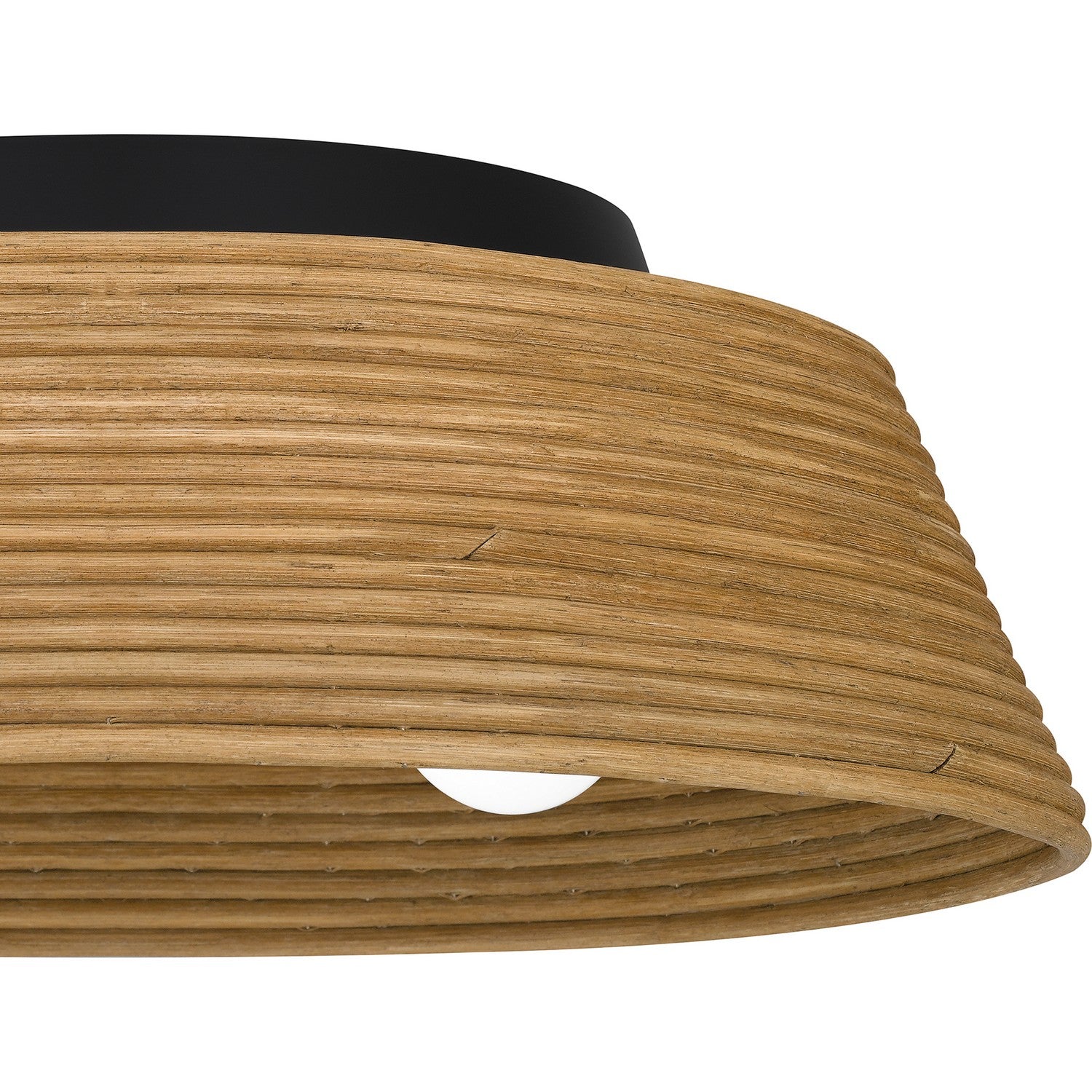 Quoizel - QFL6167MBK - Three Light Flush Mount - Quoizel Flush Mount - Matte Black