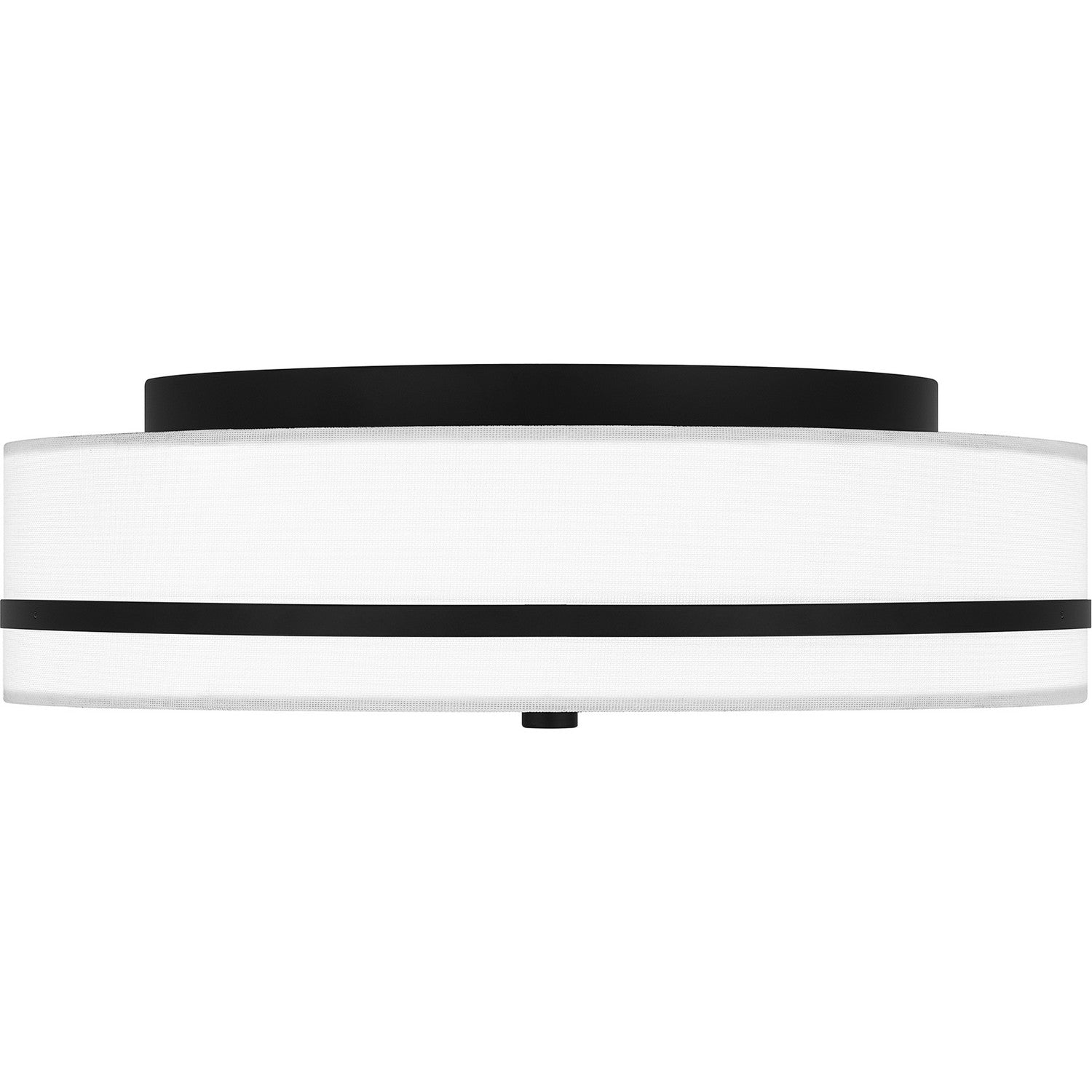 Quoizel - QFL6180MBK - Three Light Flush Mount - Quoizel Flush Mount - Matte Black