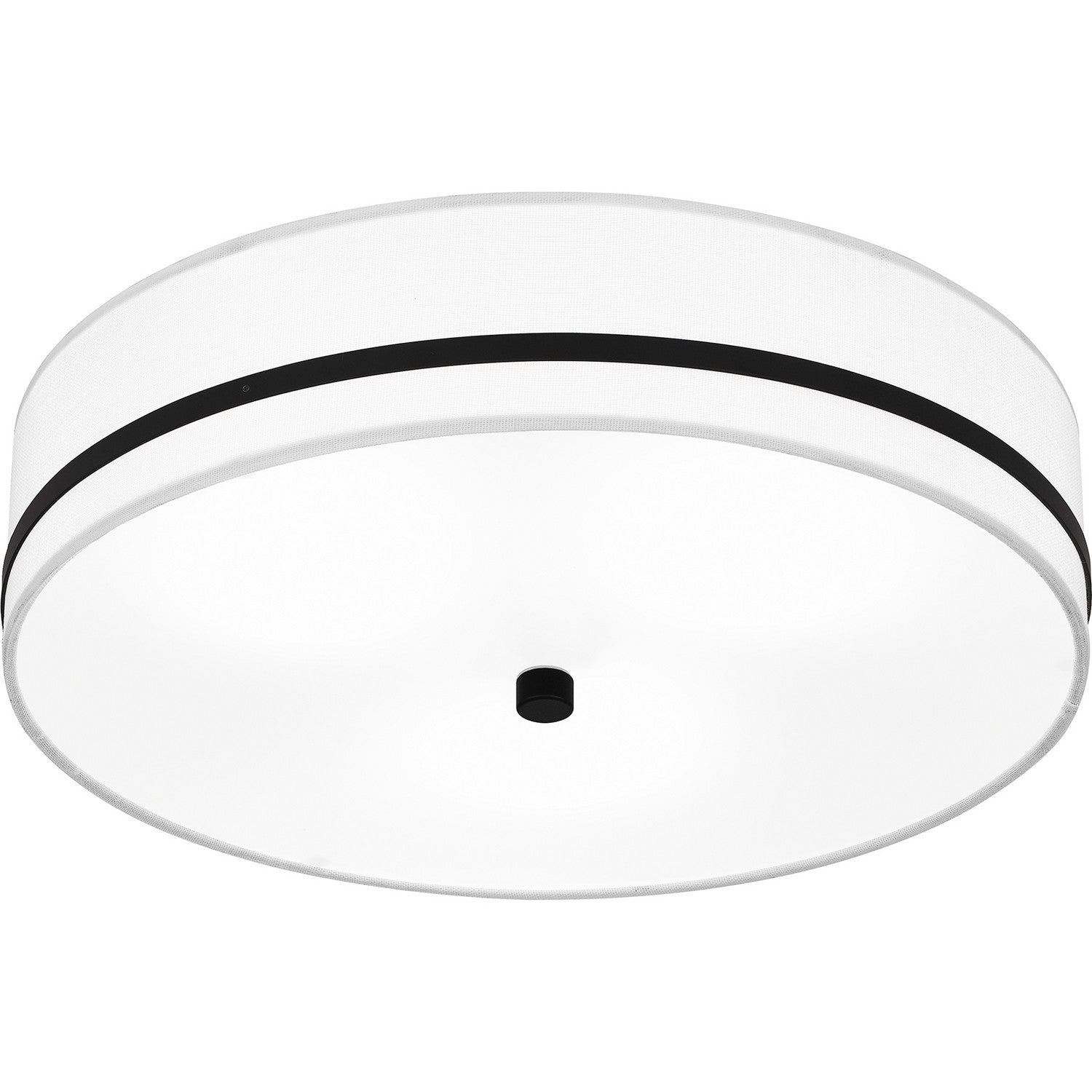 Quoizel - QFL6180MBK - Three Light Flush Mount - Quoizel Flush Mount - Matte Black