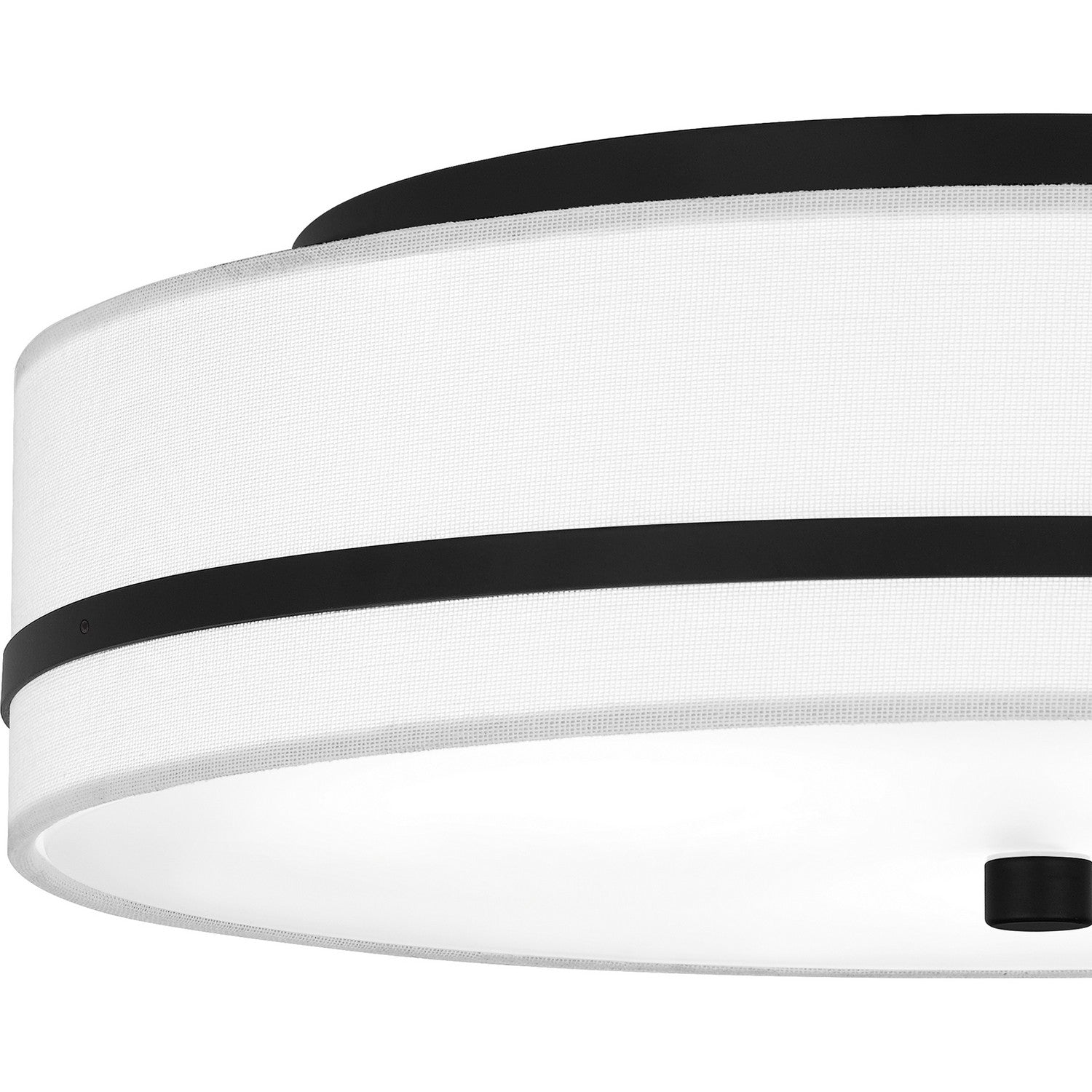 Quoizel - QFL6180MBK - Three Light Flush Mount - Quoizel Flush Mount - Matte Black