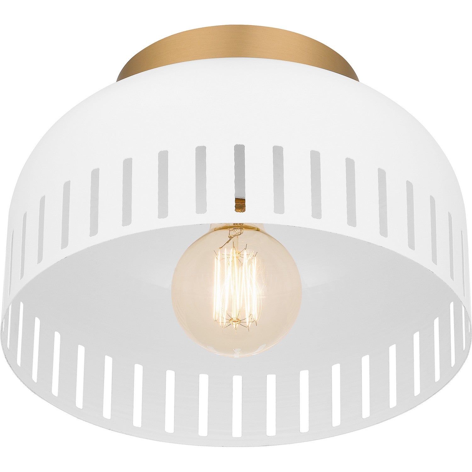 Quoizel - QFL6208W - One Light Flush Mount - Quoizel Flush Mount - Matte White